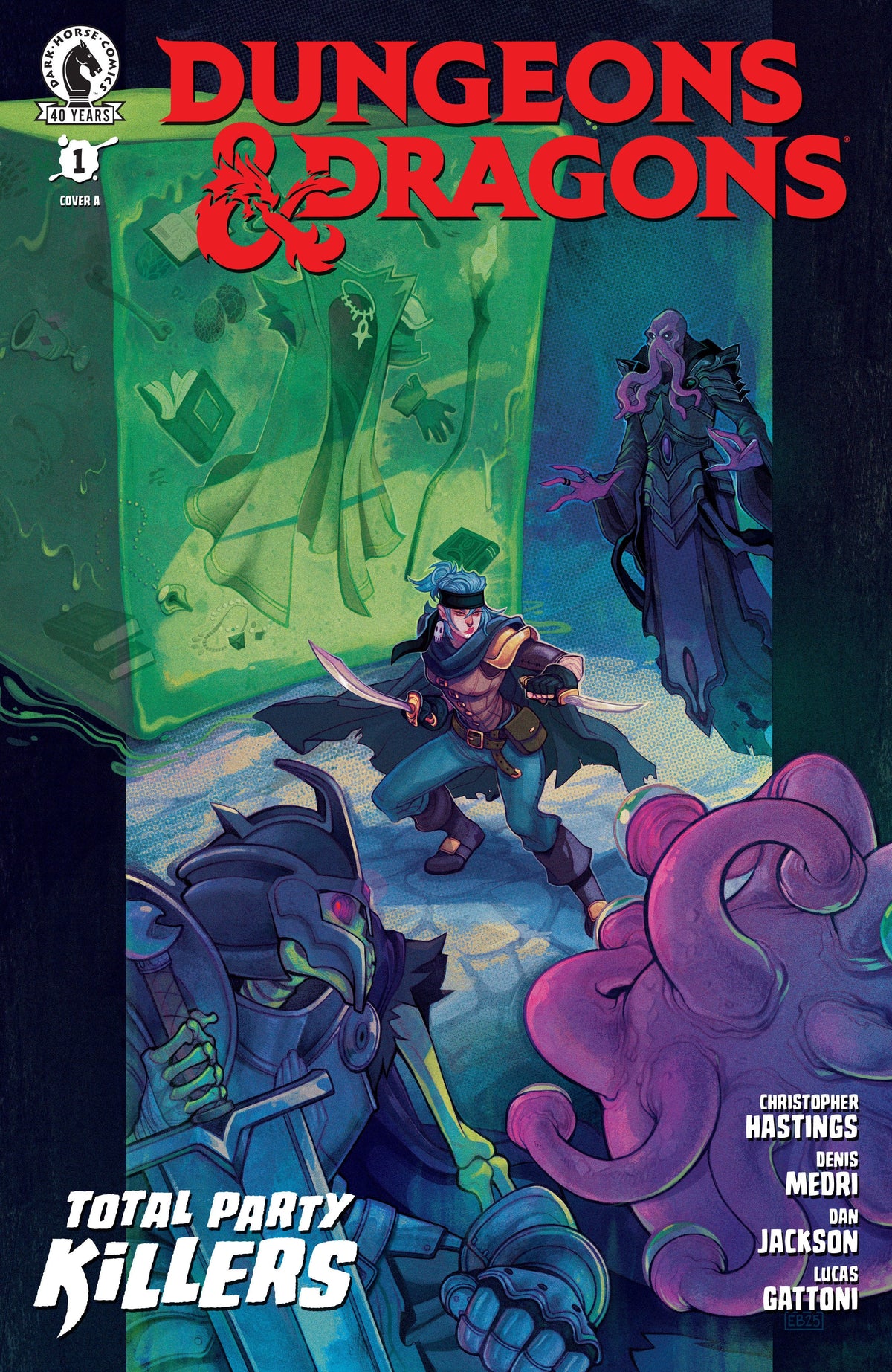 Dark Horse Comics Comic Books Dungeons & Dragons: Total Party Killers #1 (CVR A) (Elizabeth Beals) 76156801598000111 PRH-76156801598000111
