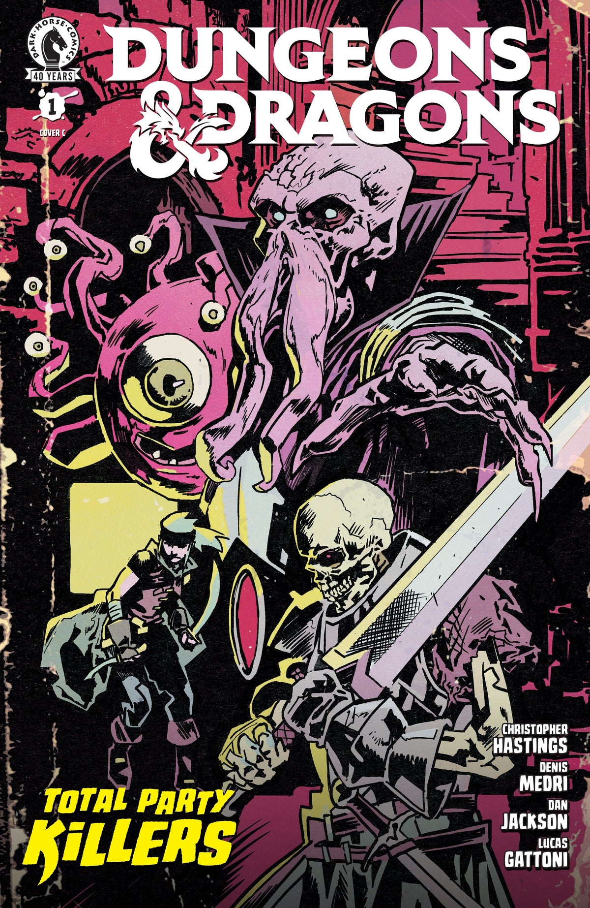 Dark Horse Comics Comic Books Dungeons & Dragons: Total Party Killers #1 (CVR C) (Michael Walsh) 76156801598000131 PRH-76156801598000131
