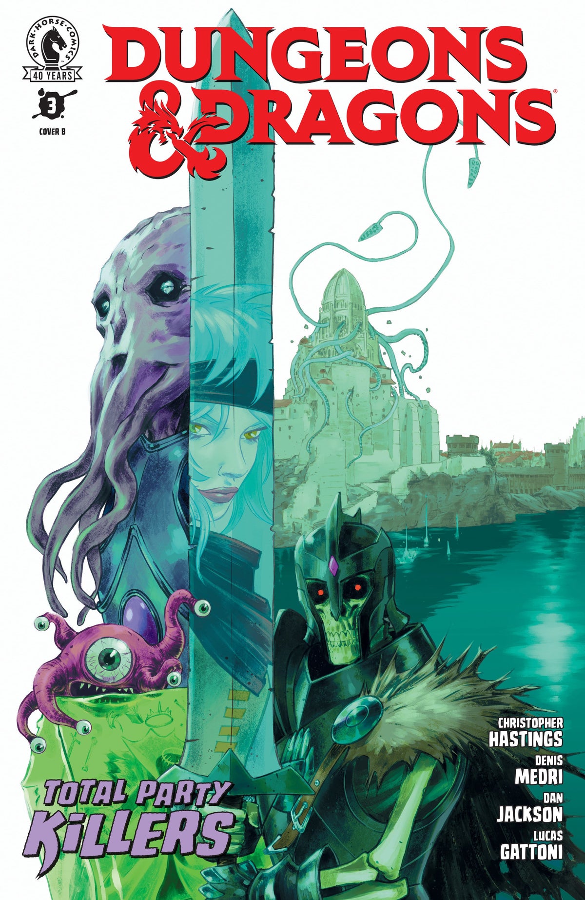 Dark Horse Comics Comic Books Dungeons & Dragons: Total Party Killers #3 (CVR B) (Fernando Blanco) (Release Date: 10/14/2026) 76156801598000321 PRH-76156801598000321