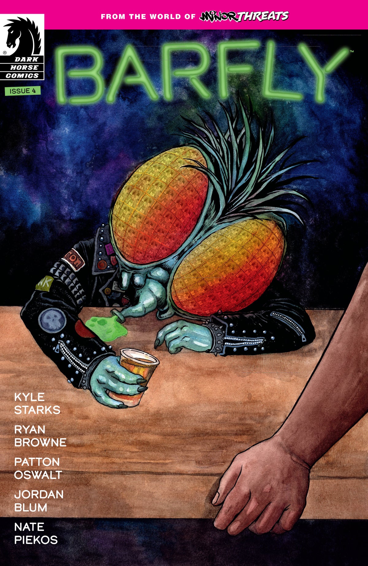 Dark Horse Comics Comic Books From the World of Minor Threats: Barfly #4 (CVR B) (Tess Fowler) 76156801249100421 PRH-76156801249100421