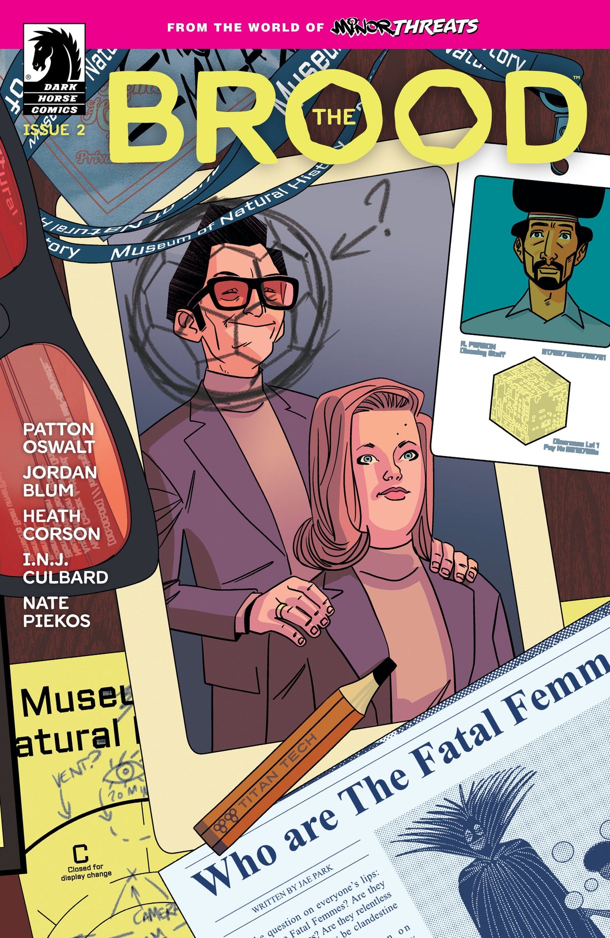 Dark Horse Comics Comic Books From the World of Minor Threats: The Brood #2 (CVR B) (Ian Culbard) 76156801314600221 PRH-76156801314600221