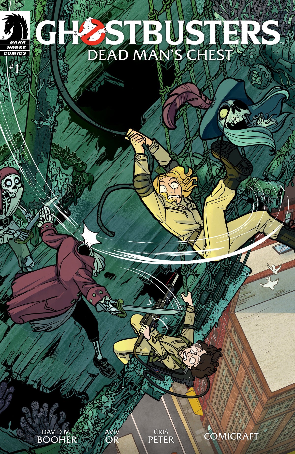 Dark Horse Comics Comic Books Ghostbusters: Dead Man's Chest #1 (CVR B) (Max Sarin) 76156801402000121 PRH-76156801402000121