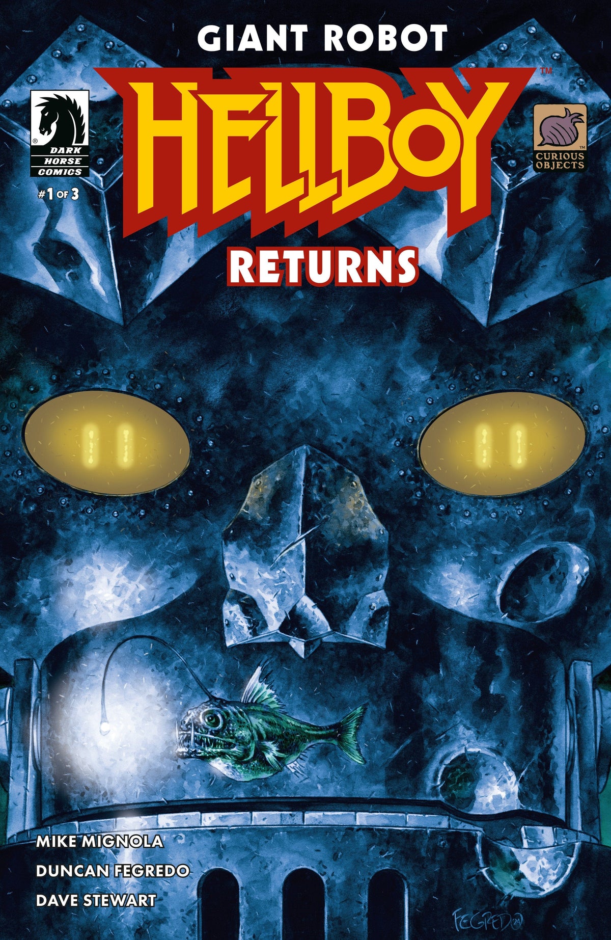 Dark Horse Comics Comic Books Giant Robot Hellboy Returns #1 (CVR A) (Duncan Fegredo) 76156801316000111 PRH-76156801316000111