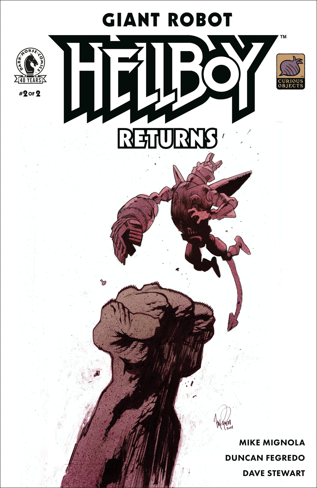 Dark Horse Comics Comic Books Giant Robot Hellboy Returns #2 (CVR B) (James Harren) (Release Date: 09/02/2026) 76156801316000221 PRH-76156801316000221