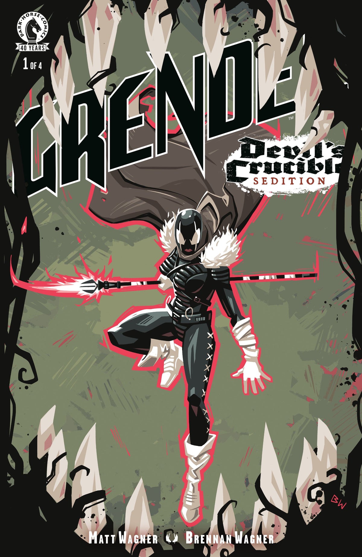 Dark Horse Comics Comic Books Grendel: Devil's Crucible--Sedition #1 (CVR B) (Brennan Wagner) 76156801424200121 PRH-76156801424200121