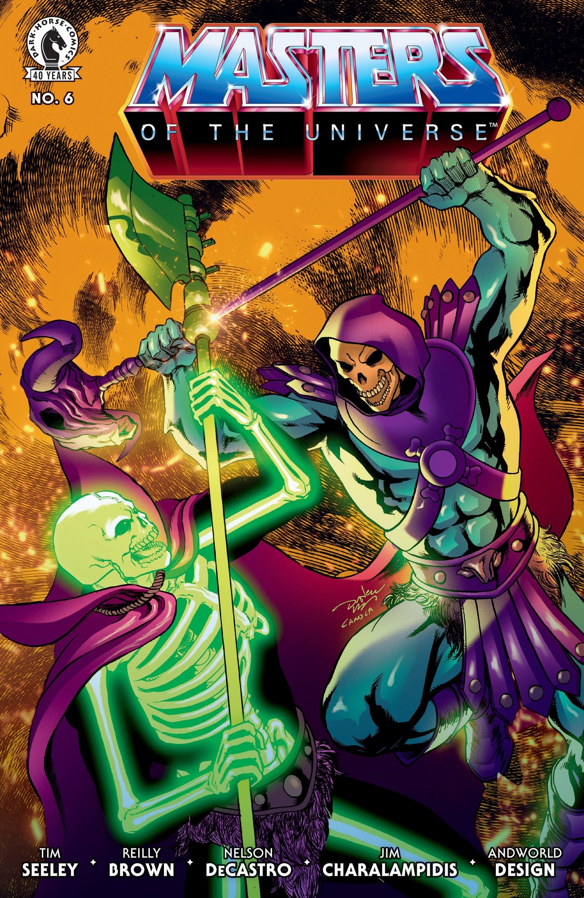 Dark Horse Comics Comic Books He-Man and the Masters of the Universe #6 (CVR B) (Daniel HDR) 76156801401300621 PRH-76156801401300621