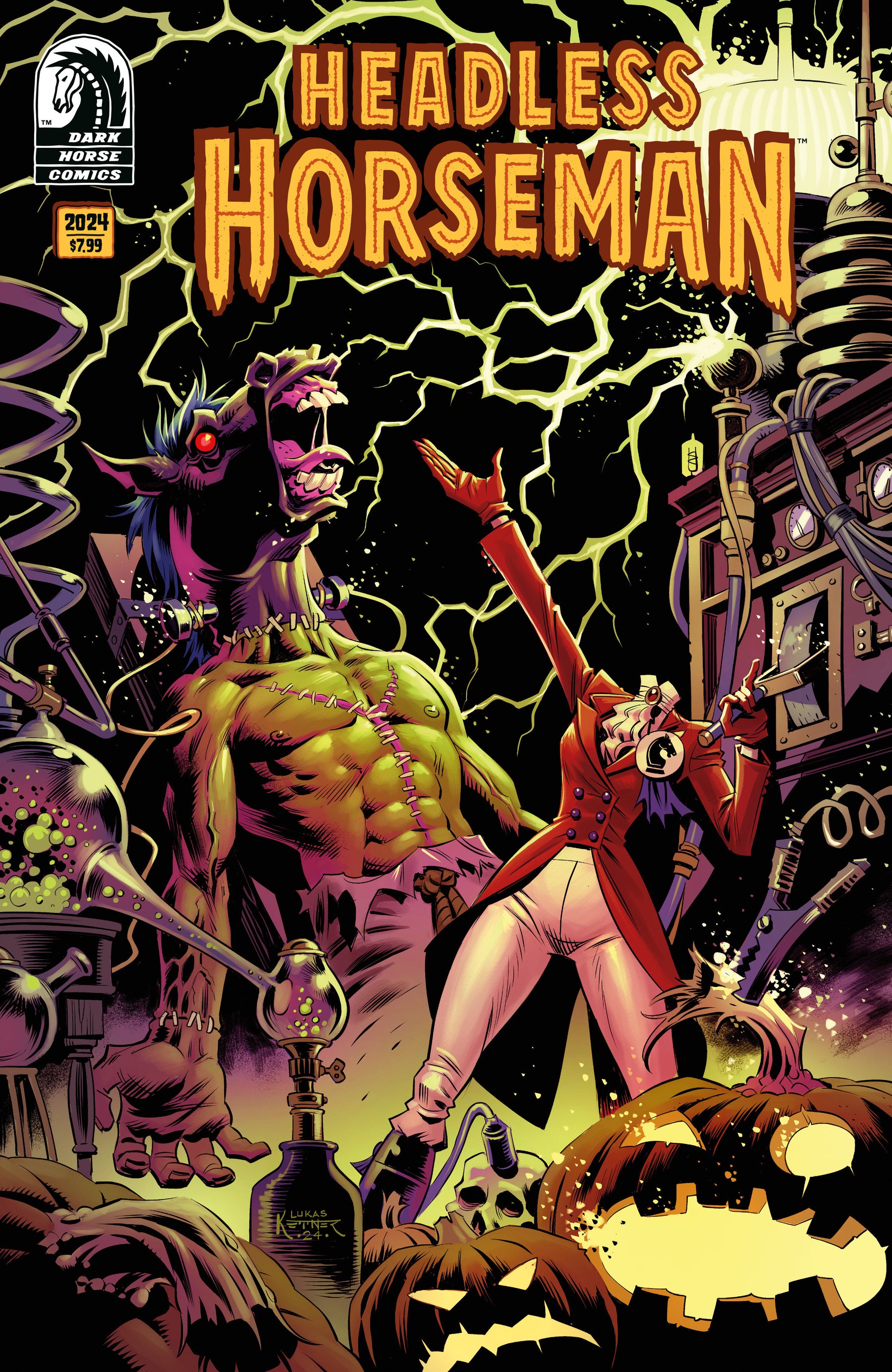 Dark Horse Comics Comic Books Headless Horseman Halloween Annual (2024) (CVR A) (Lukas Ketner) 76156801290300111 PRH-76156801290300111