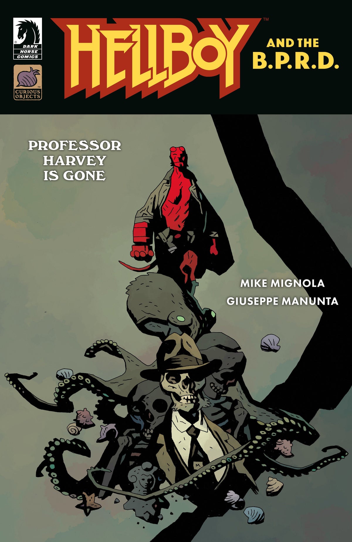 Dark Horse Comics Comic Books Hellboy and the B.P.R.D.: Professor Harvey is Gone one-shot (CVR B) (Mike Mignola) 76156801434100121 PRH-76156801434100121