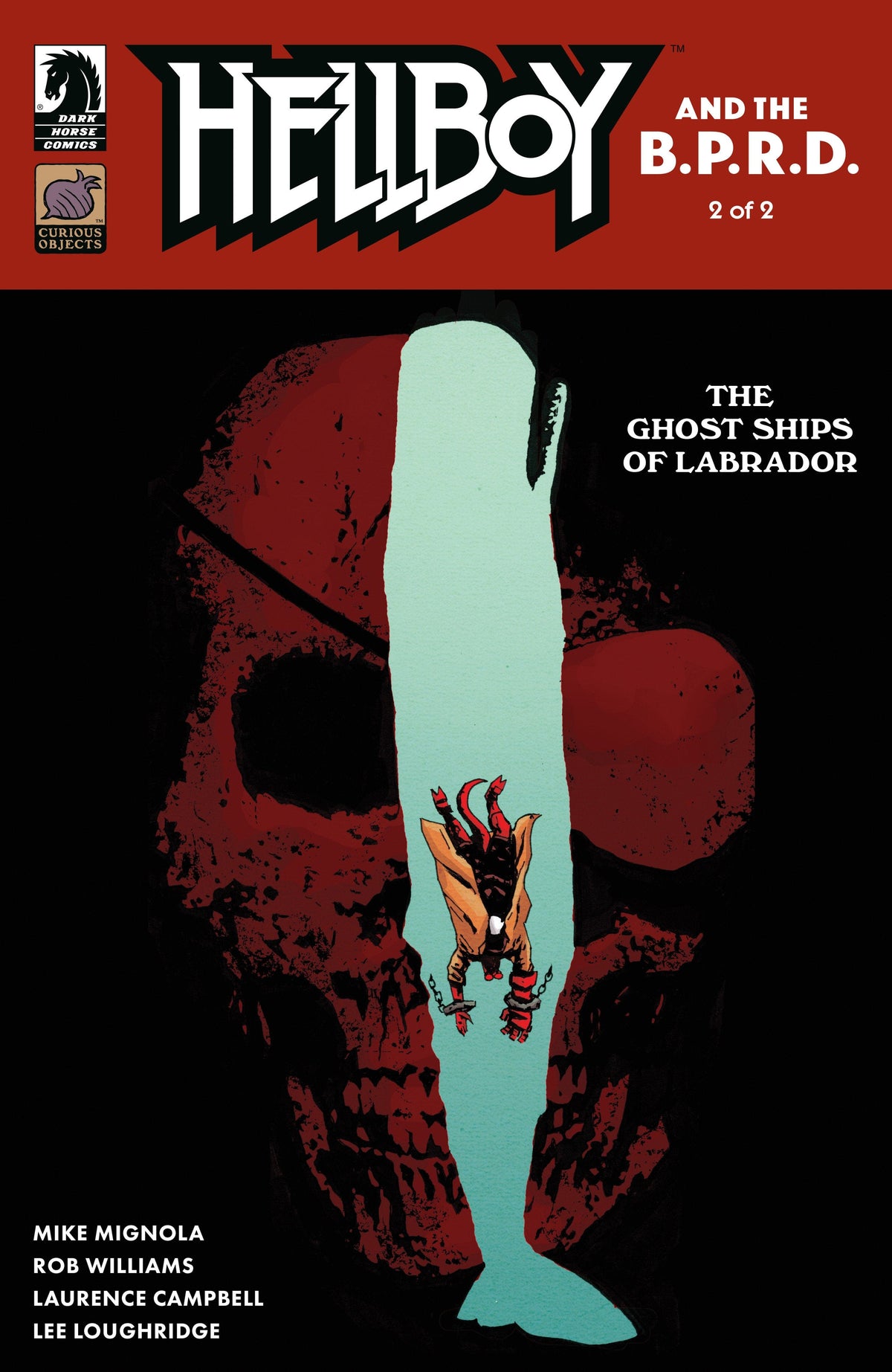 Dark Horse Comics Comic Books Hellboy and the B.P.R.D.: The Ghost Ships of Labrador #2 (CVR A) (Laurence Campbell) 76156801475400211 PRH-76156801475400211