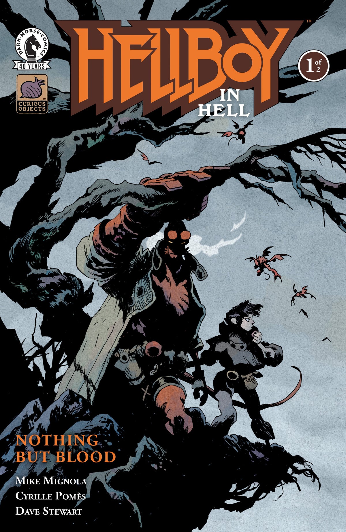Dark Horse Comics Comic Books Hellboy in Hell: Nothing But Blood #1 (CVR A) (Cyrille Pomes) (Release Date: 10/07/2026) 76156801631400111 PRH-76156801631400111