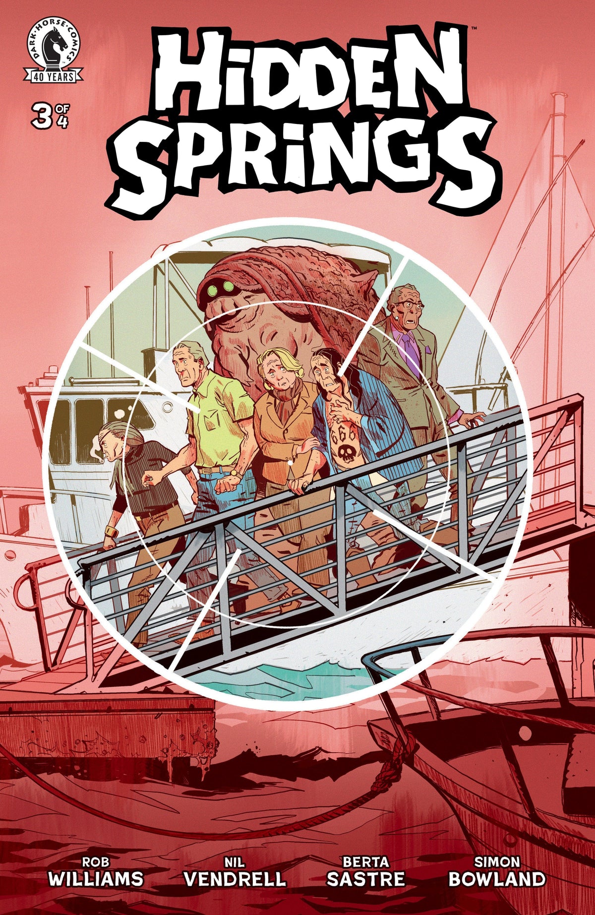 Dark Horse Comics Comic Books Hidden Springs #3 (CVR A) (Nil Vendrell) 76156801432700311 PRH-76156801432700311