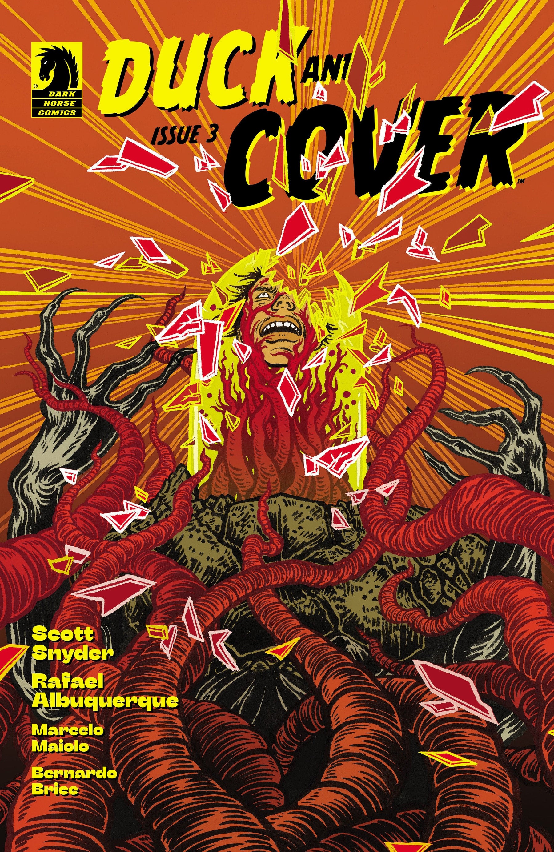 DUCK AND COVER #3 (CVR C) 1:10 INCV (YUKO SHIMIZU)