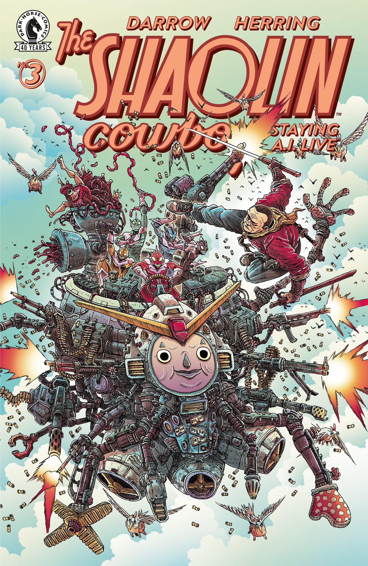 Dark Horse Comics Comic Books > Incentives Shaolin Cowboy: Staying A.I.Live #3 (CVR B) (1:15) (James Stokoe) (Release Date: 09/16/2026) 76156801595900321 PRH-76156801595900321