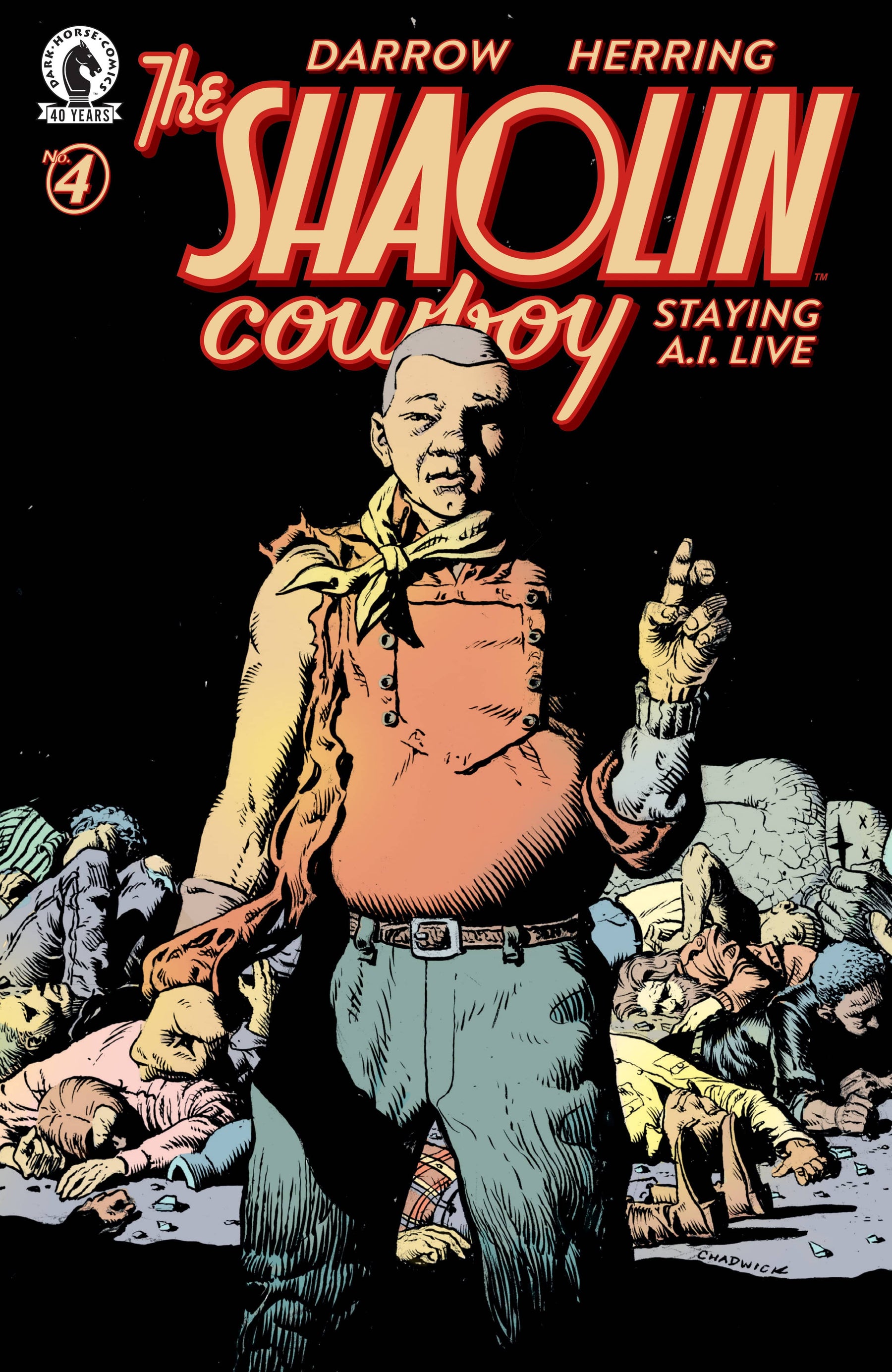Shaolin Cowboy: Staying A.I.Live #4 (CVR B) (1:15) (Paul Chadwick) (Release Date: 11/04/2026)