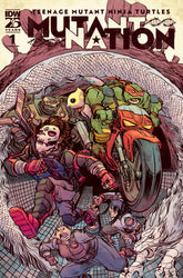 Dark Horse Comics Comic Books > Incentives Teenage Mutant Ninja Turtles: Mutant Nation #1 Variant RI 1:10 INCV (Lonergan) 82771403339700161 PRH-82771403339700161