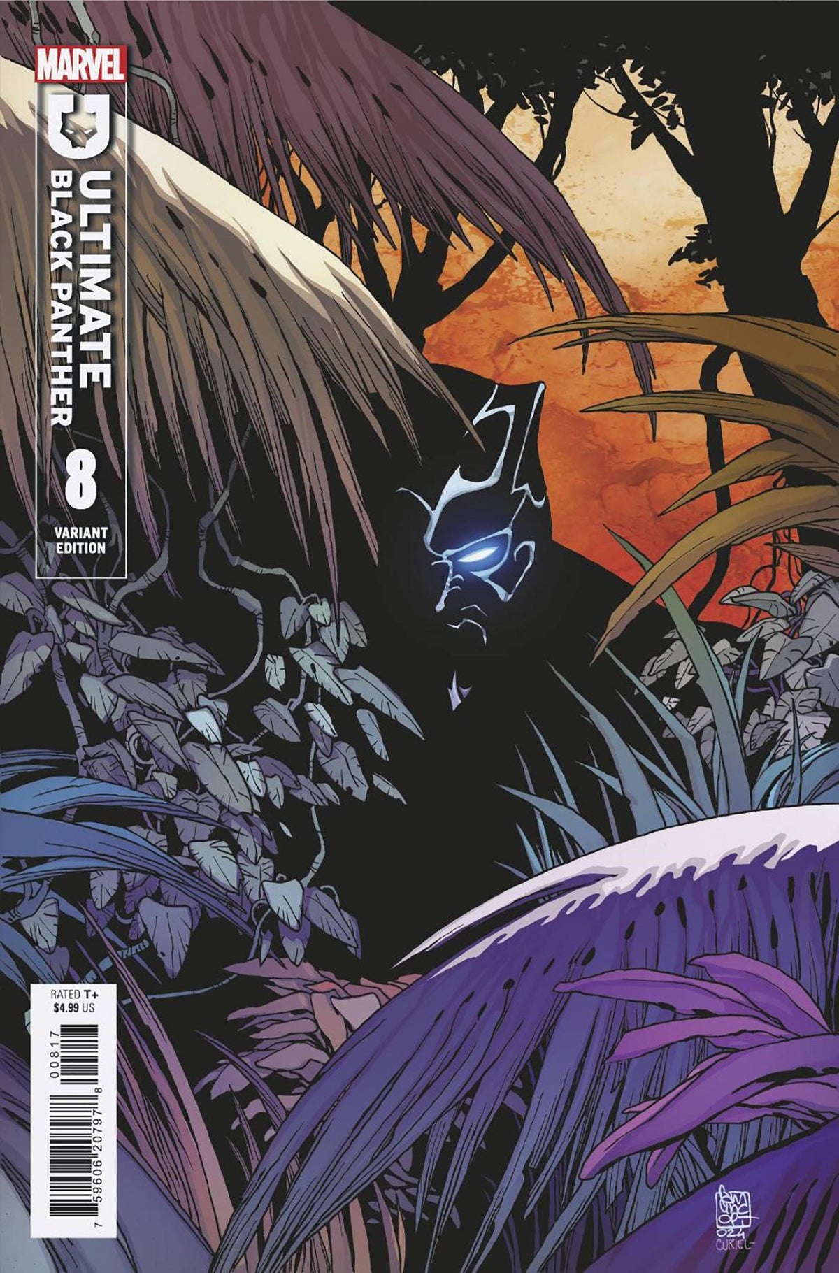 Dark Horse Comics Comic Books > Incentives ULTIMATE BLACK PANTHER #8 1:25 INCV GIUSEPPE CAMUNCOLI VARIANT 75960620797800817 PRH-75960620797800817