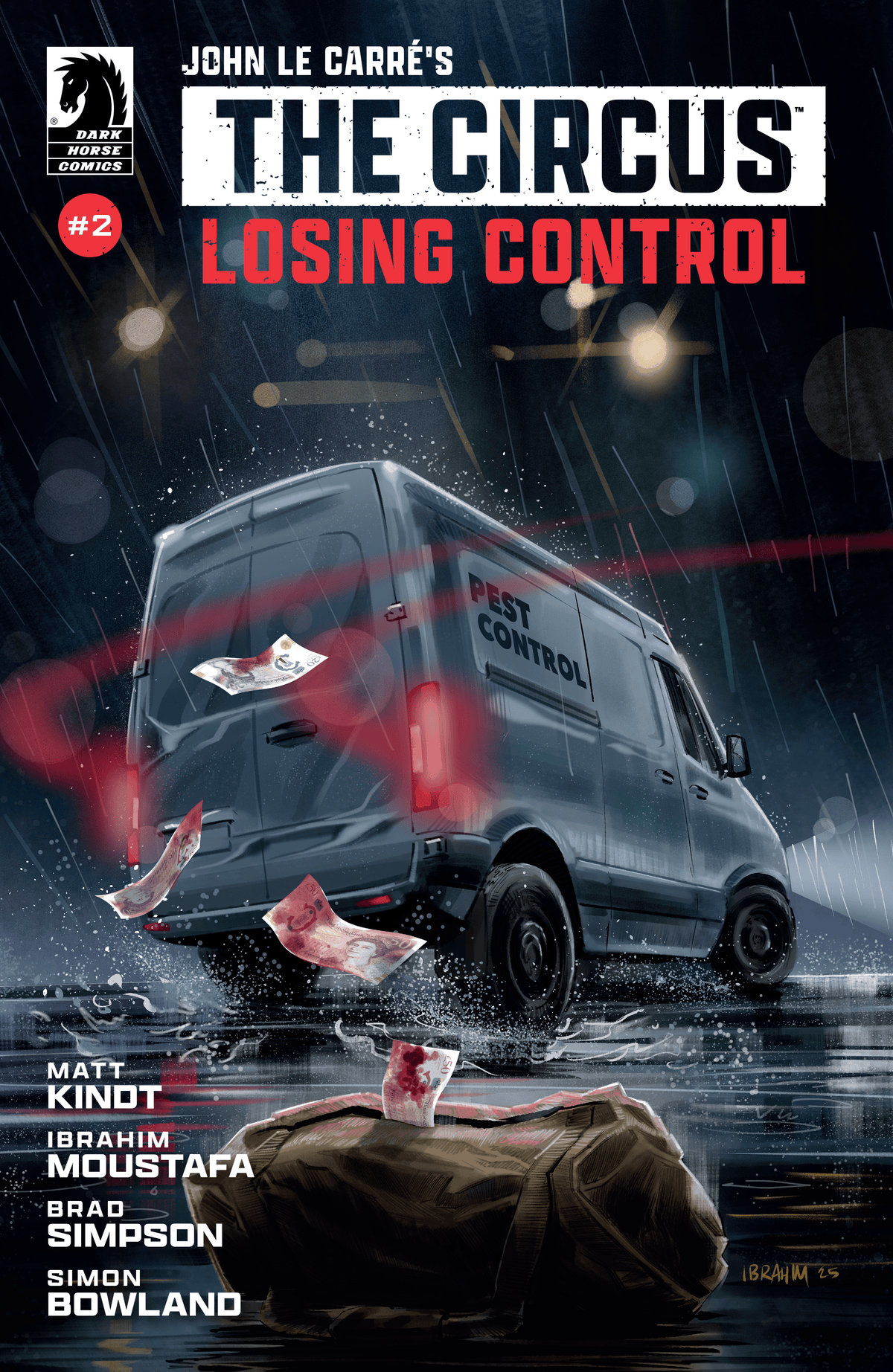 Dark Horse Comics Comic Books John Le CarrÃ©'s: The Circus-Losing Control #2 (CVR A) (Ibrahim Moustafa) 76156801455600211 PRH-76156801455600211