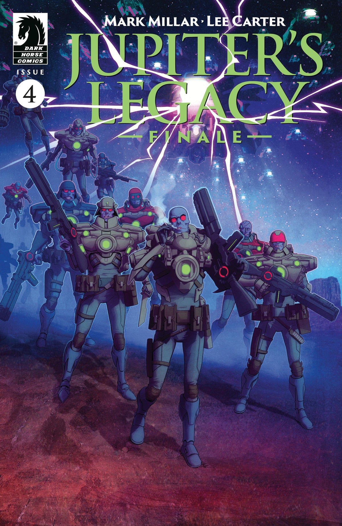 Dark Horse Comics Comic Books Jupiter's Legacy: Finale #4 (CVR A) (Lee Carter) 76156801216300411 PRH-76156801216300411