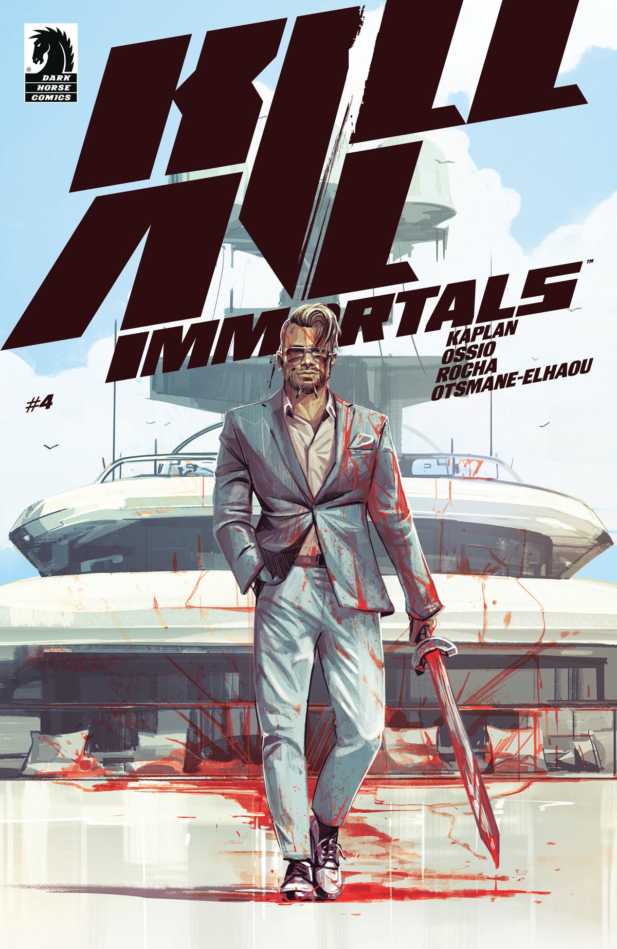 Dark Horse Comics Comic Books Kill All Immortals #4 (CVR A) (Oliver Barrett) 76156801176000411 PRH-76156801176000411
