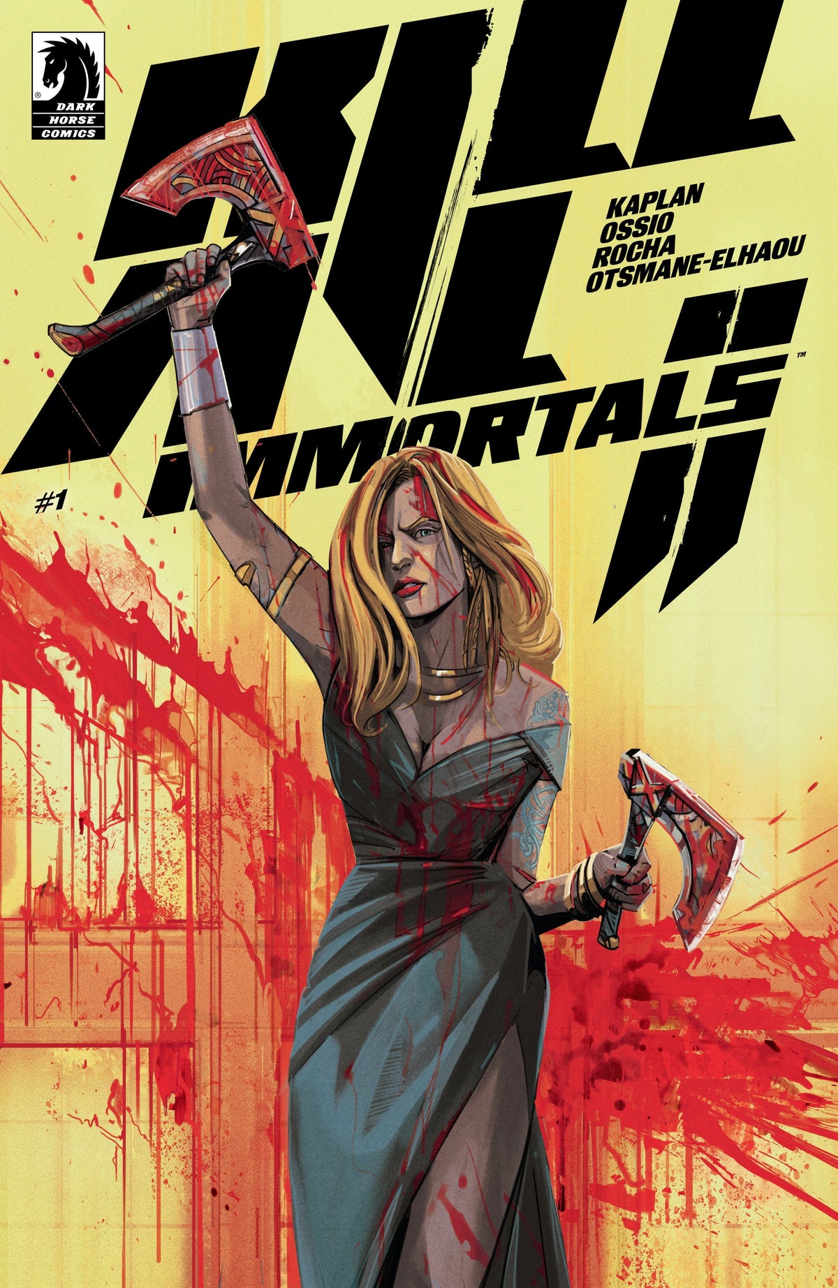 Dark Horse Comics Comic Books Kill All Immortals II #1 (CVR A) (Oliver Barrett) 76156801453200111 PRH-76156801453200111