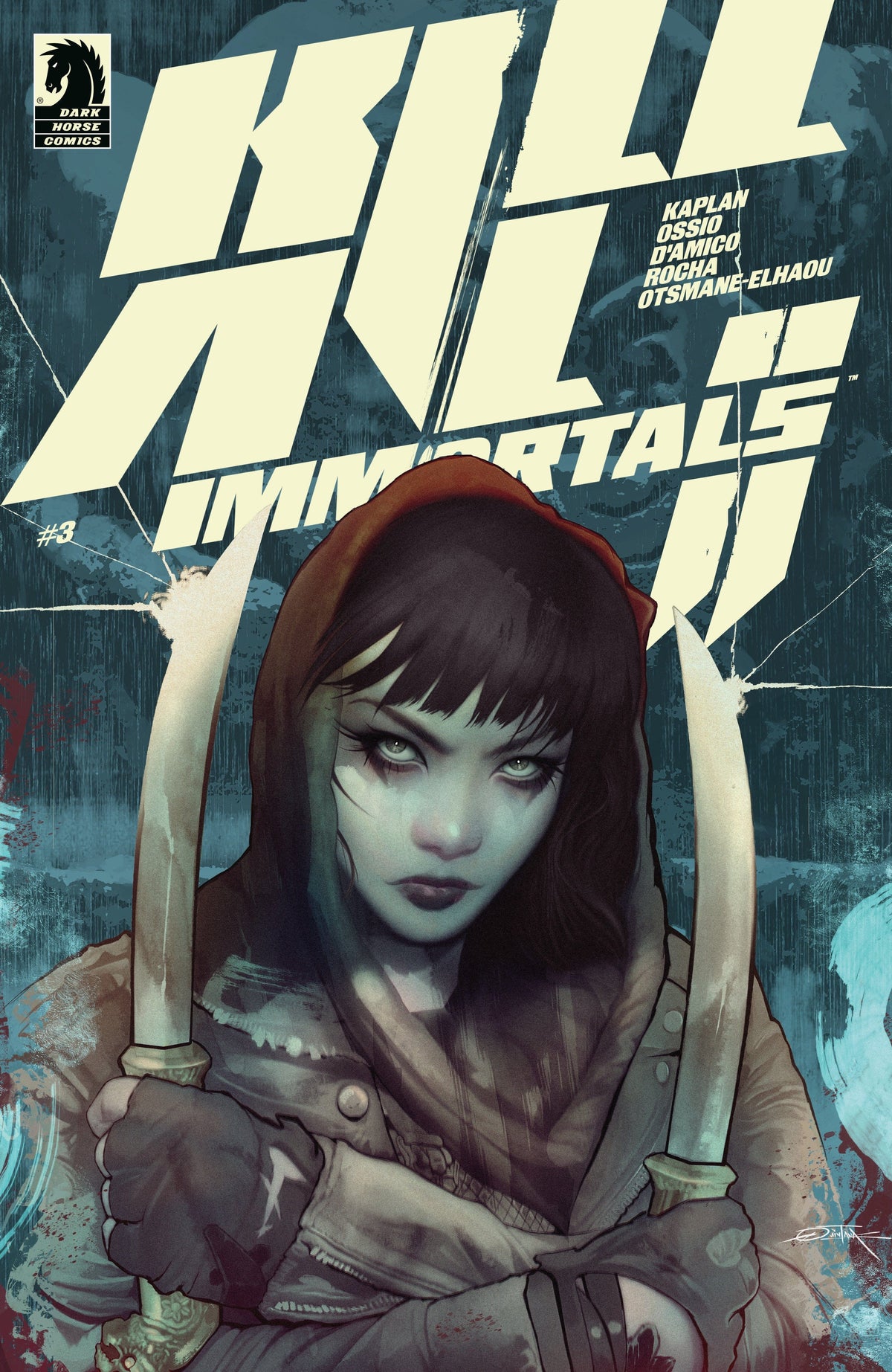 Dark Horse Comics Comic Books Kill All Immortals II #3 (CVR B) (Dan Quintana) 76156801453200321 PRH-76156801453200321