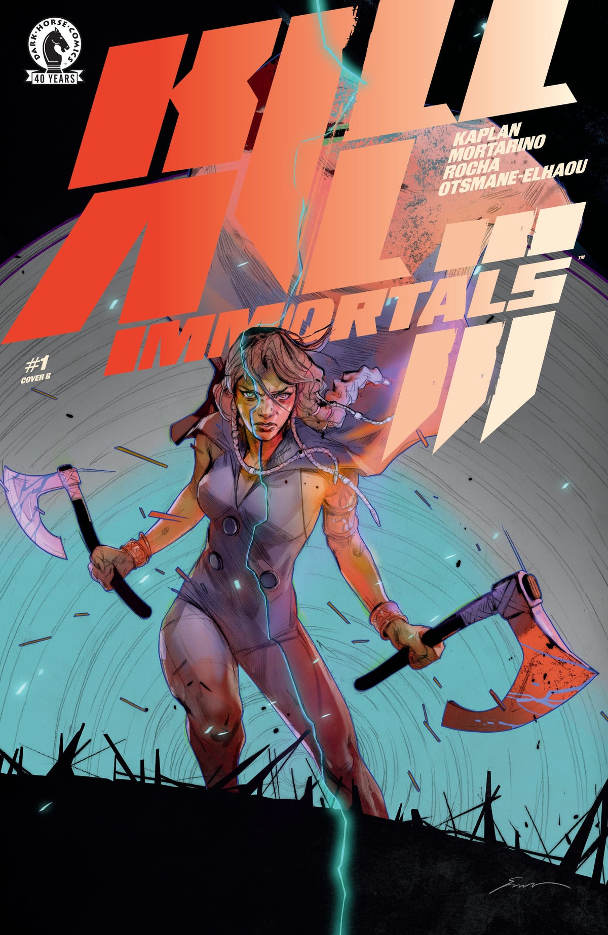 Dark Horse Comics Comic Books Kill All Immortals III #1 (CVR B) (Eliza Ivanova) (Release Date: 10/07/2026) 76156801632100121 PRH-76156801632100121