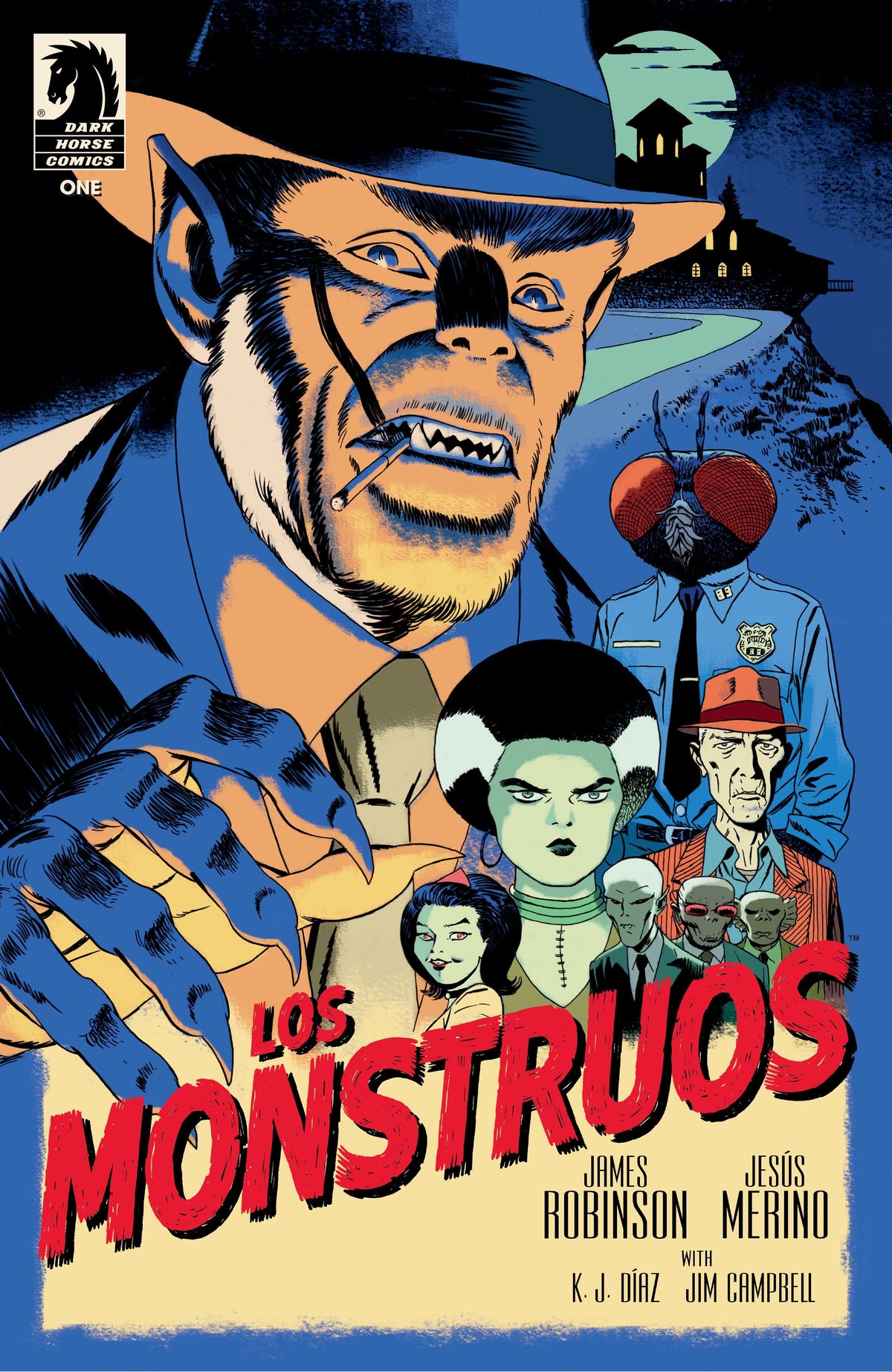 Dark Horse Comics Comic Books Los Monstruos #1 (CVR C) (Marcos Martin) 76156801405100131 PRH-76156801405100131