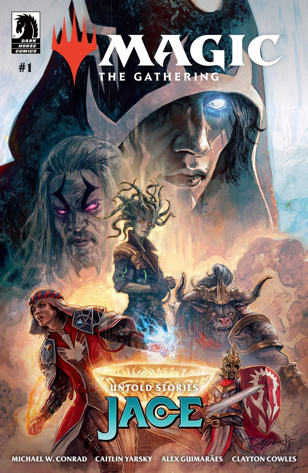 Dark Horse Comics Comic Books Magic: The Gathering: Untold Stories--Jace #1 (CVR C) (Aleksi Briclot) 76156801492100131 PRH-76156801492100131