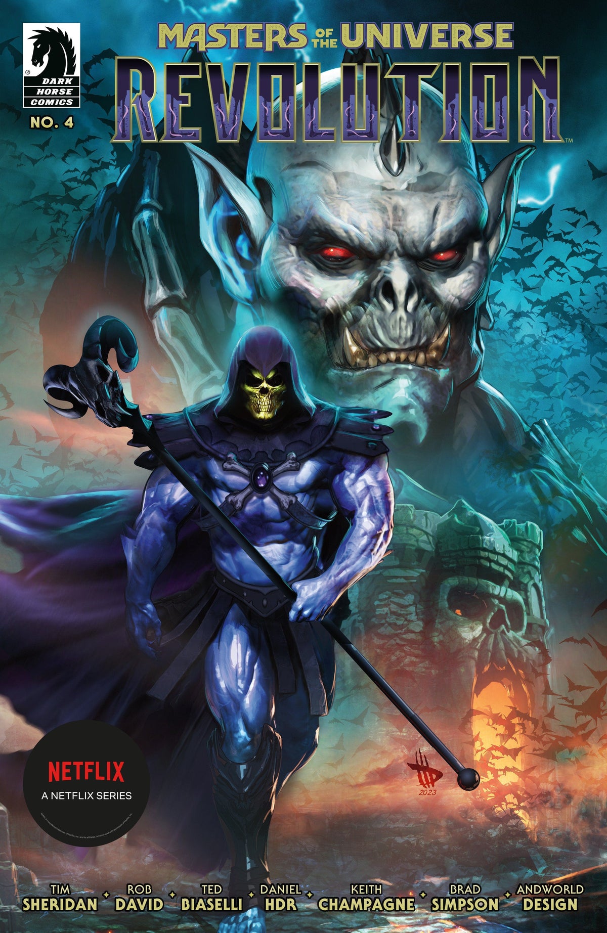 Dark Horse Comics Comic Books Masters of the Universe: Revolution #4 CVR A (Dave Wilkins) '76156801193700411 PRH-76156801193700411