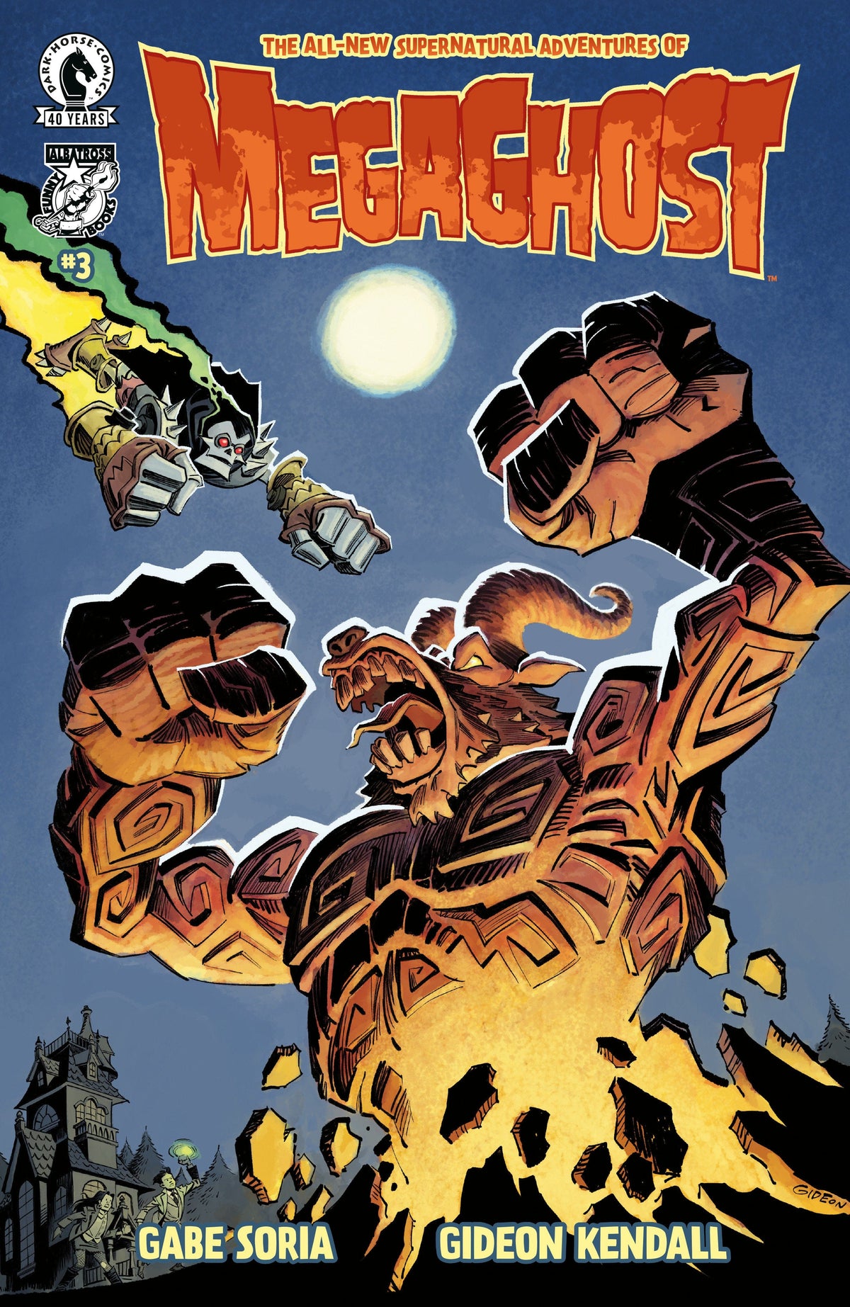 Dark Horse Comics Comic Books Megaghost Volume 2 #3 (CVR A) (Gideon Kendall) 76156801511900311 PRH-76156801511900311