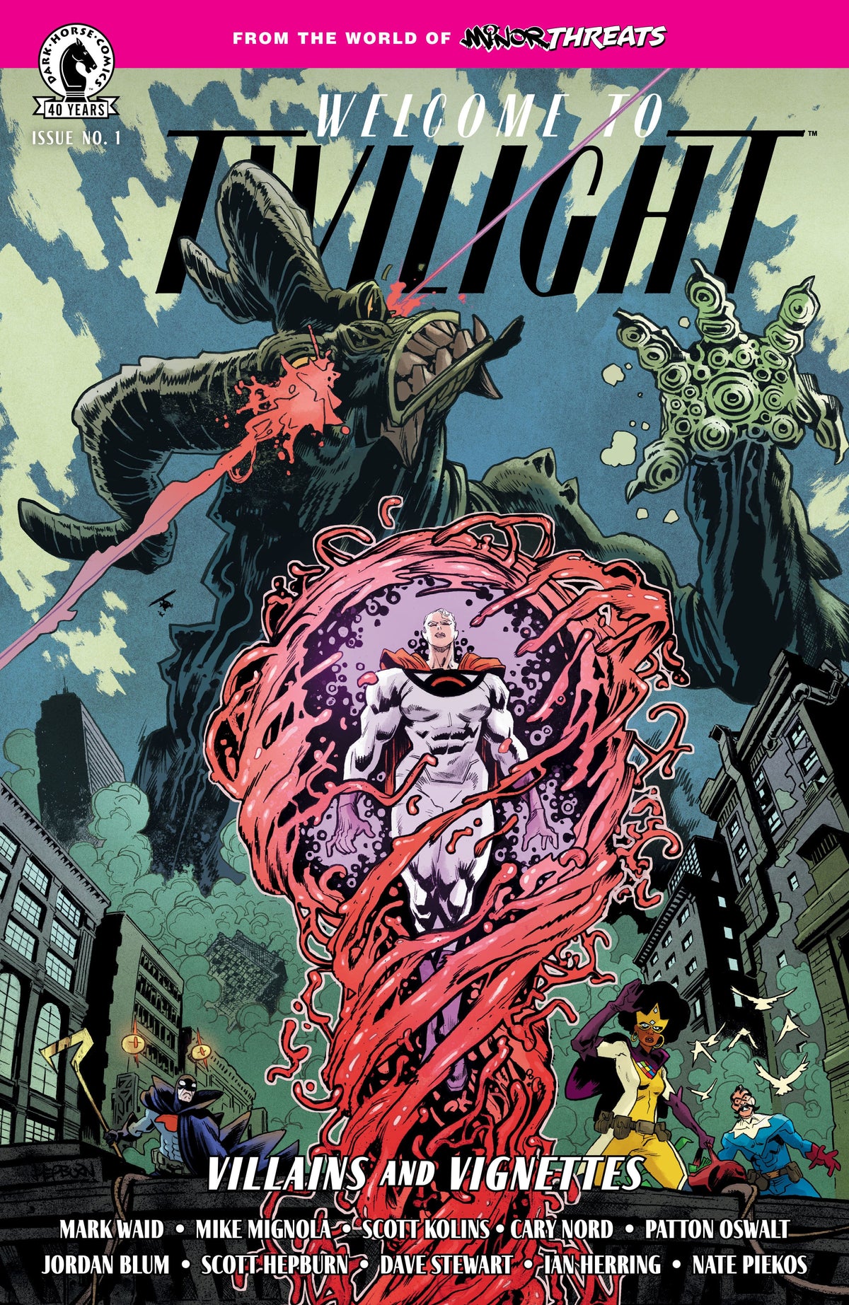 Dark Horse Comics Comic Books Minor Threats: Welcome to Twilight: Villains and Vignettes #1 (CVR A) (Scott Hepburn) (Release Date: 10/28/2026) 76156801494500111 PRH-76156801494500111