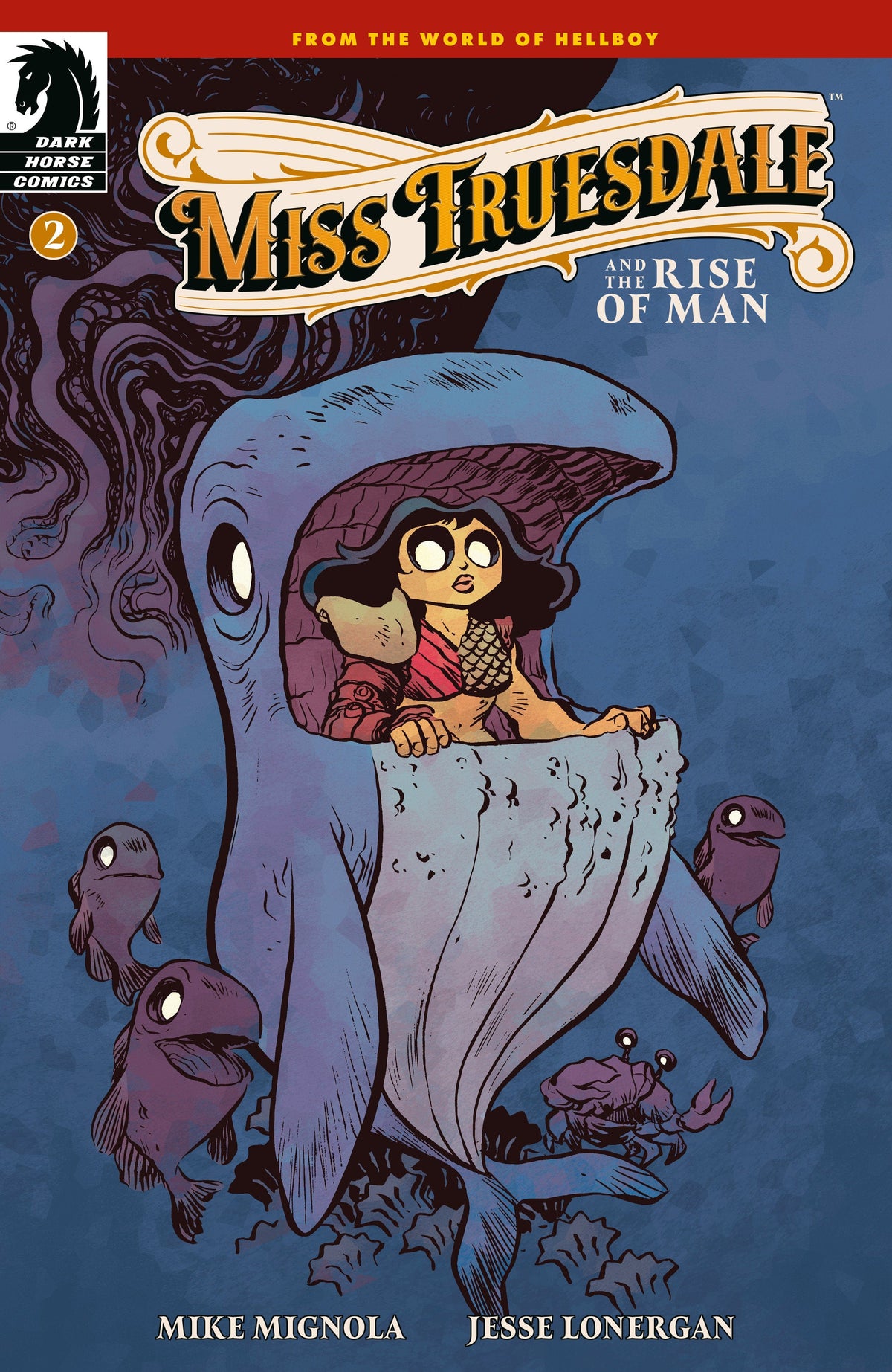 Dark Horse Comics Comic Books Miss Truesdale and the Rise of Man #2 (CVR B) (Jesse Lonergan) 76156801485300221 PRH-76156801485300221