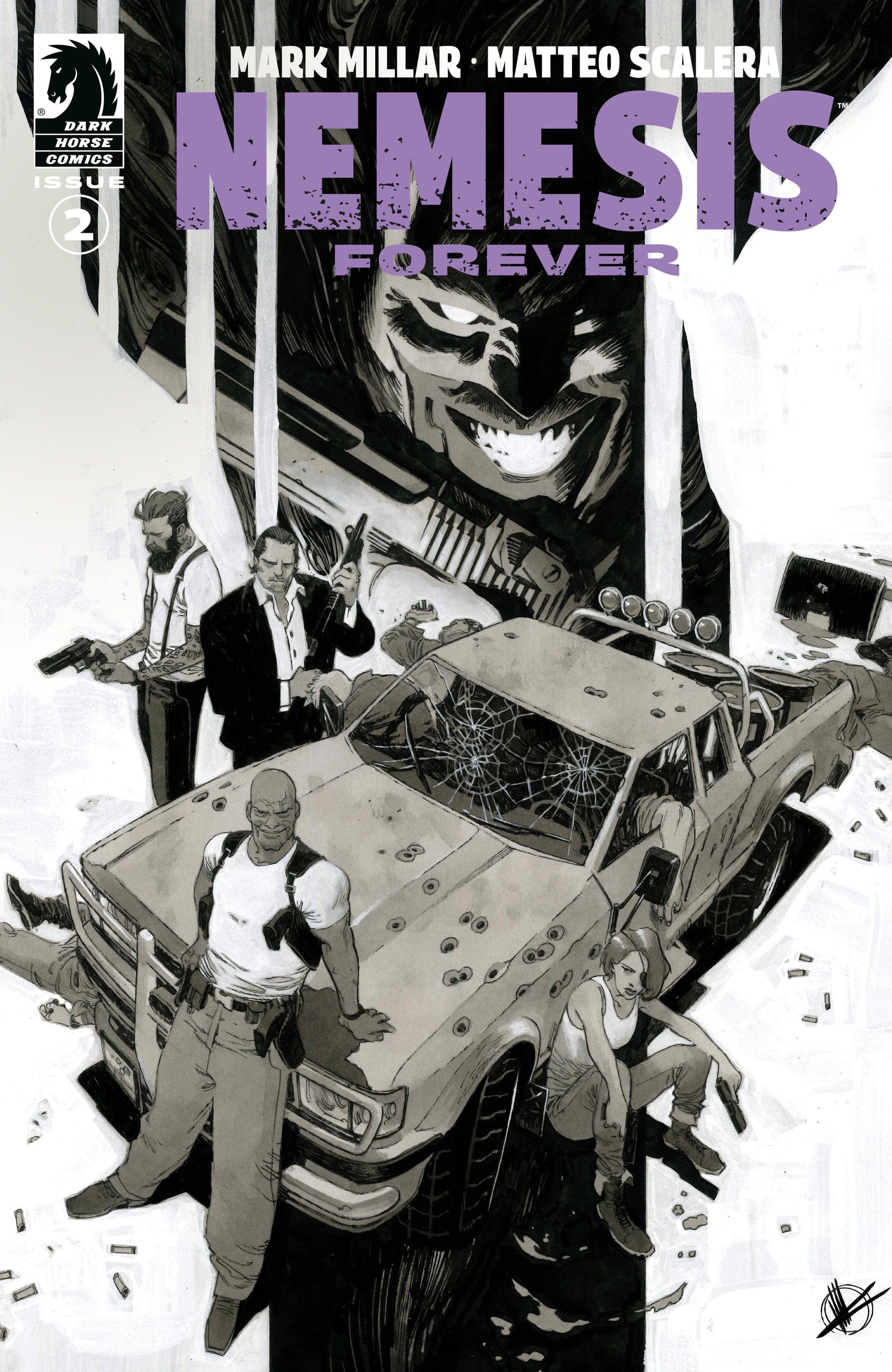 Nemesis Forever #2 (CVR B) (B&W) (Matteo Scalera)