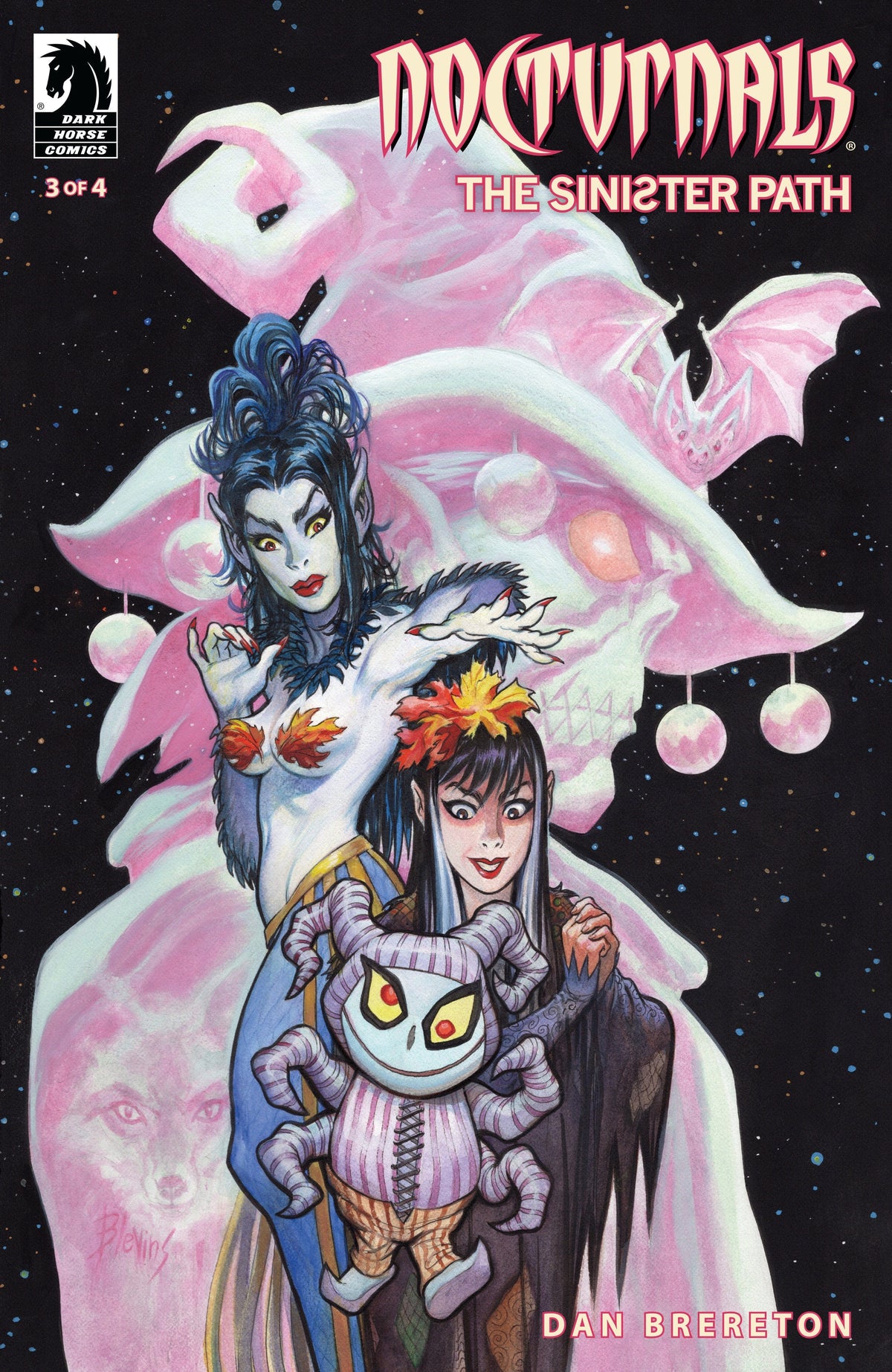 Dark Horse Comics Comic Books Nocturnals: The Sinister Path #3 (CVR B) (Bret Blevins) 76156801444000321 PRH-76156801444000321