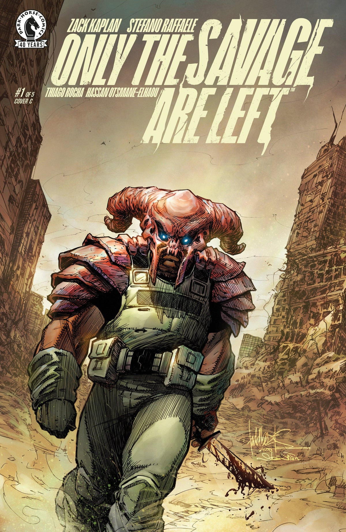 Dark Horse Comics Comic Books Only the Savage Are Left #1 (CVR C) (Todd Beats) 76156801567600131 PRH-76156801567600131