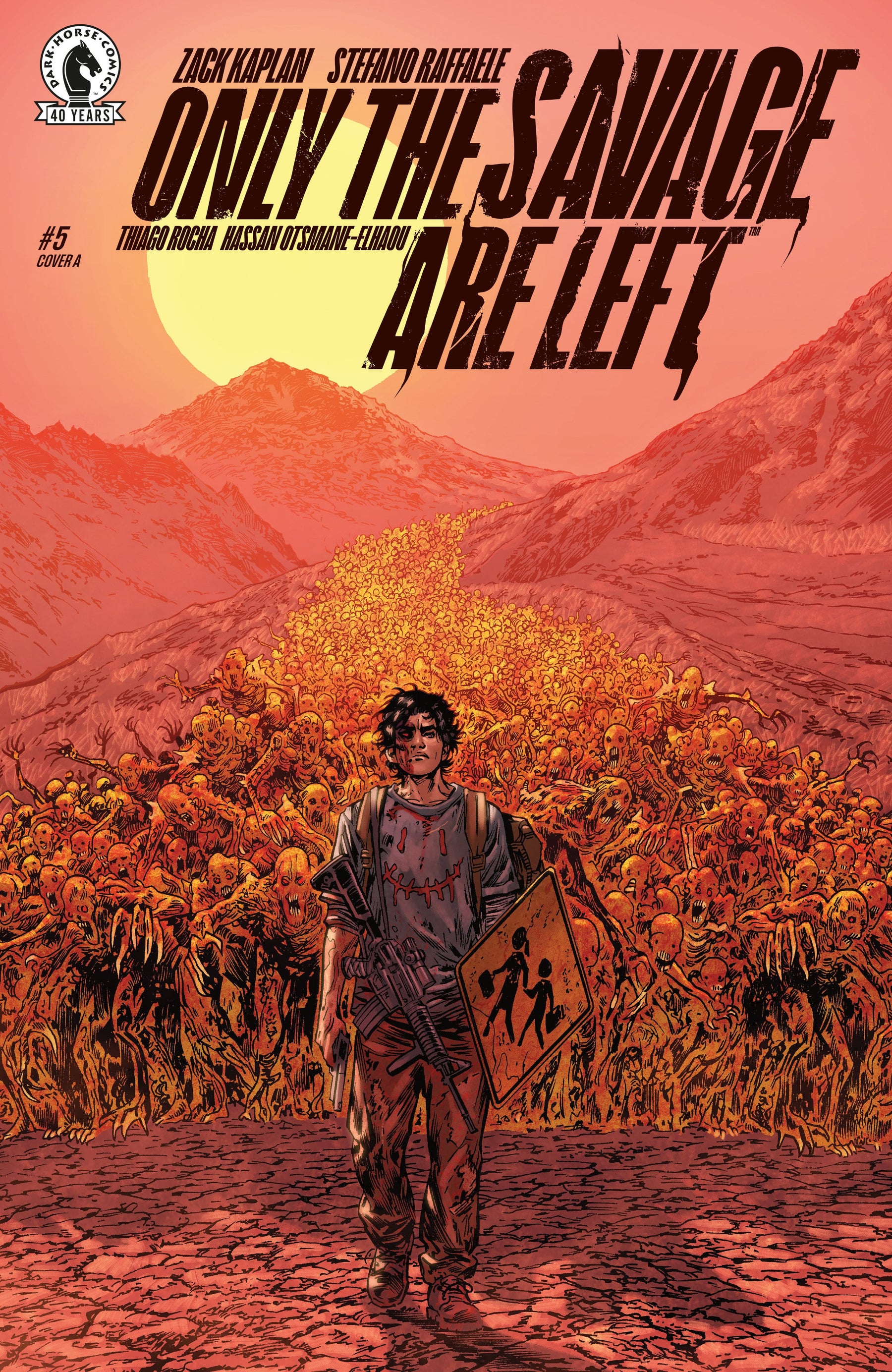 Only the Savage Are Left #5 (CVR A) (Stefano Raffaele) (Release Date: 11/18/2026)