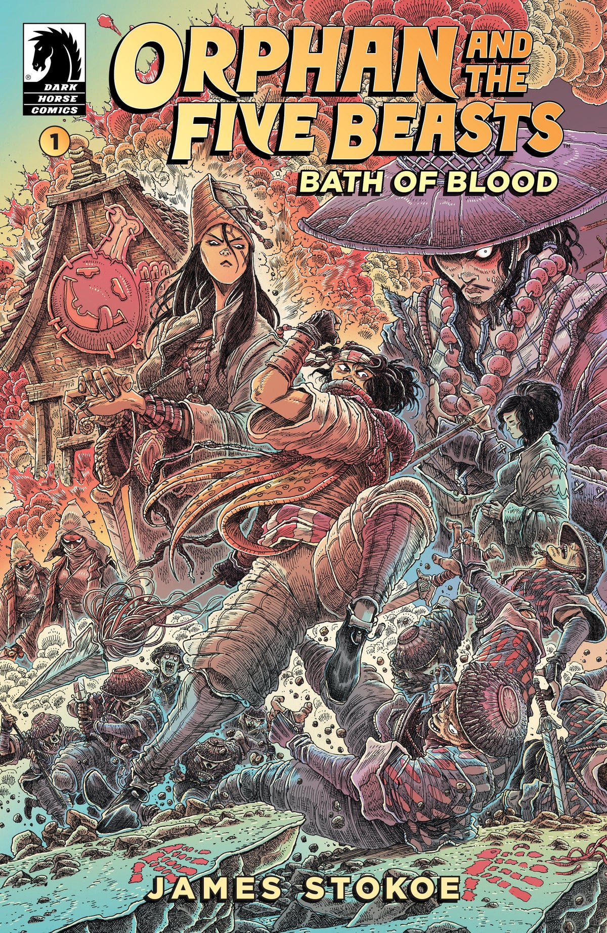 Dark Horse Comics Comic Books Orphan and the Five Beasts: Bath of Blood #1 (CVR A) (James Stokoe) 76156801448800111 PRH-76156801448800111