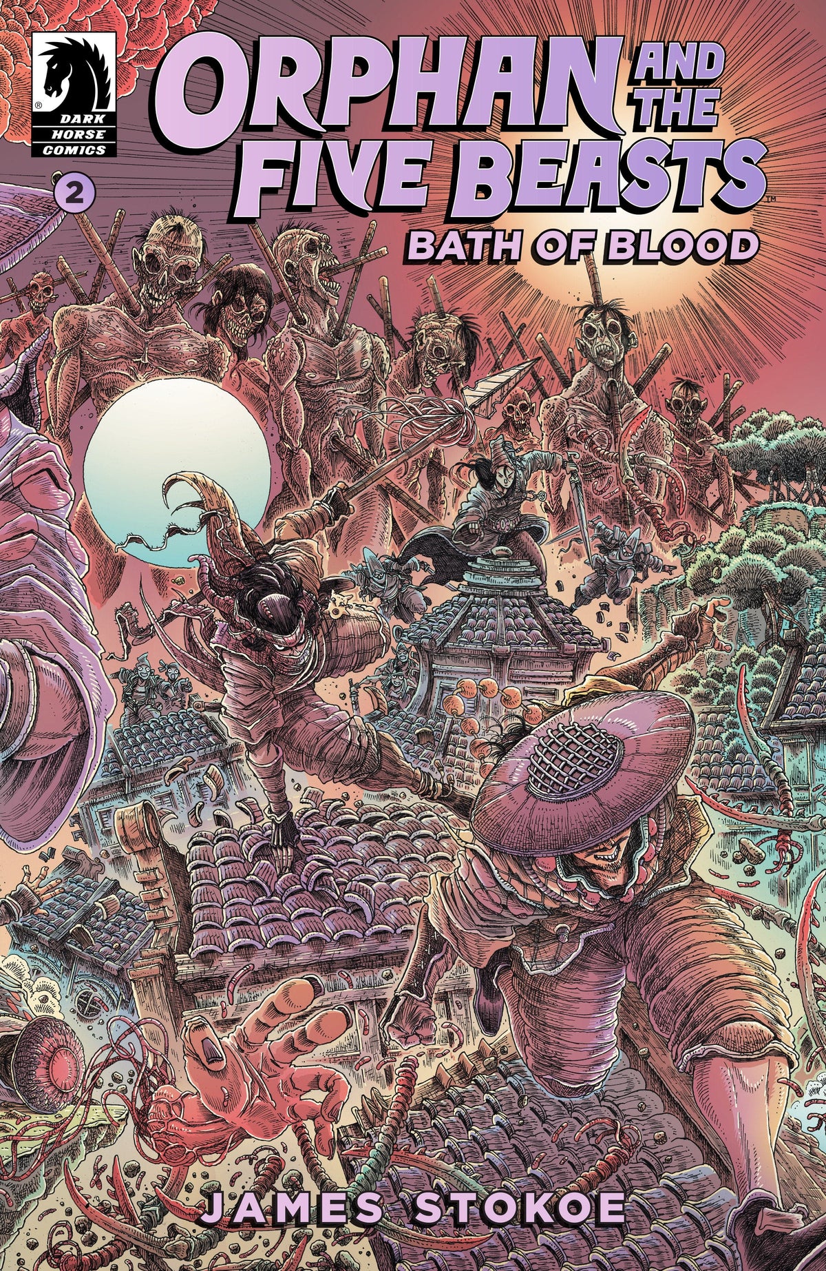 Dark Horse Comics Comic Books Orphan and the Five Beasts: Bath of Blood #2 (CVR A) (James Stokoe) 76156801448800211 PRH-76156801448800211