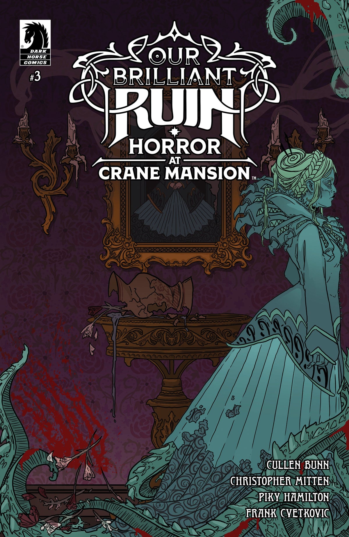 Dark Horse Comics Comic Books Our Brilliant Ruin: Horror at Crane Mansion #3 (CVR A) (Helen Mask) 76156801363400311 PRH-76156801363400311