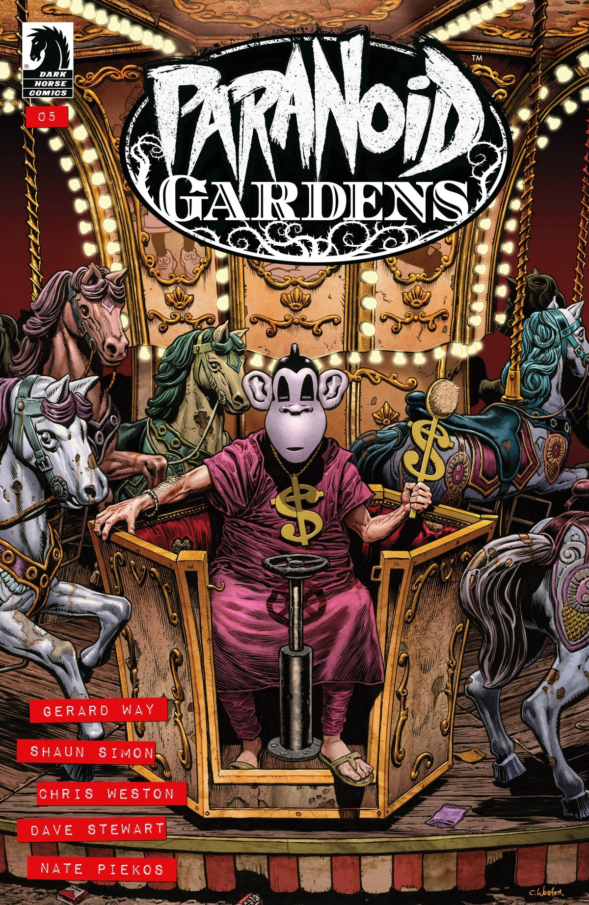 Dark Horse Comics Comic Books PARANOID GARDENS #5 (CVR A) (CHRIS WESTON) 76156801250700511 PRH-76156801250700511