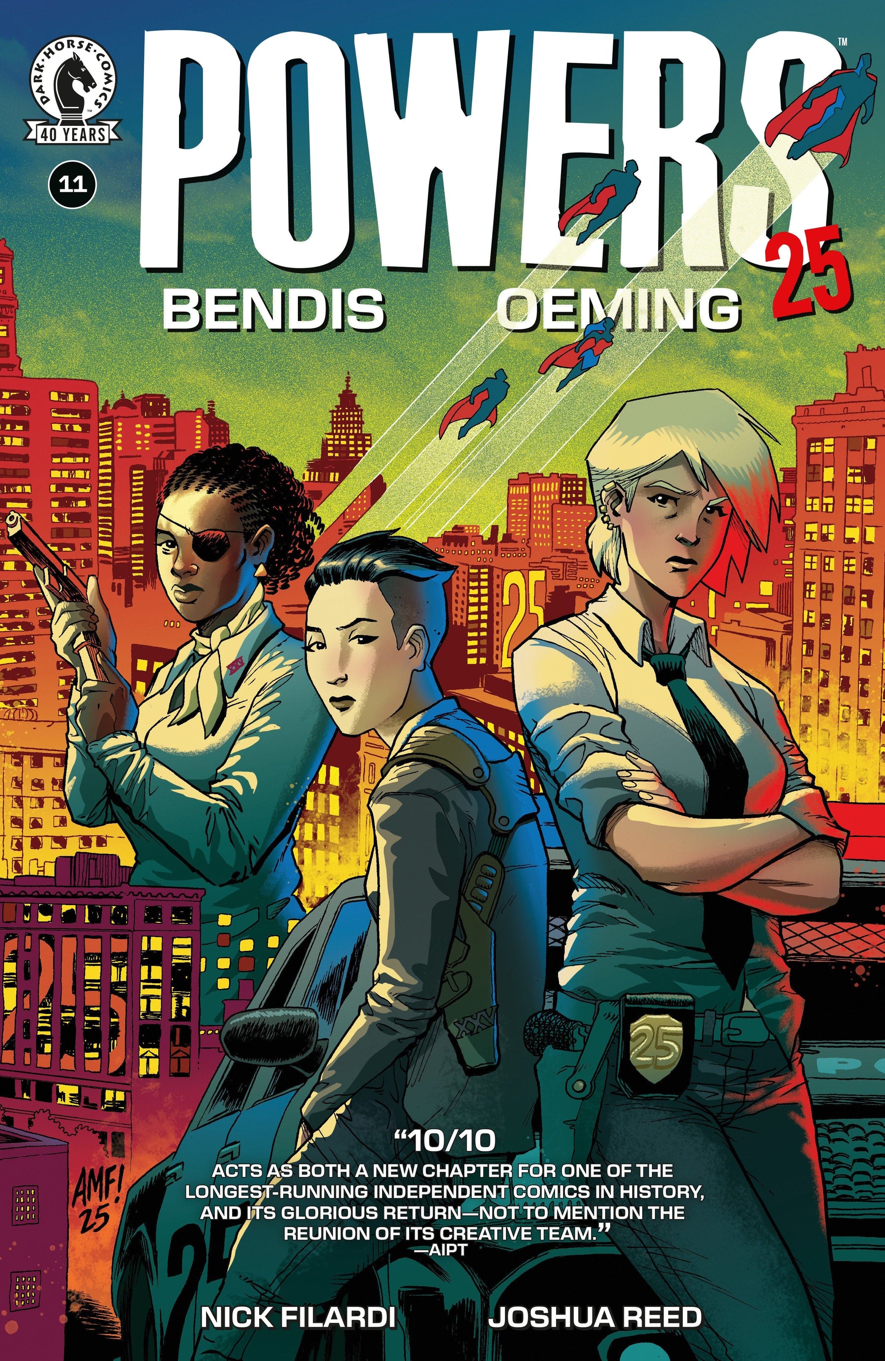 Powers 25 #11 (CVR B) (Tony Fleecs)