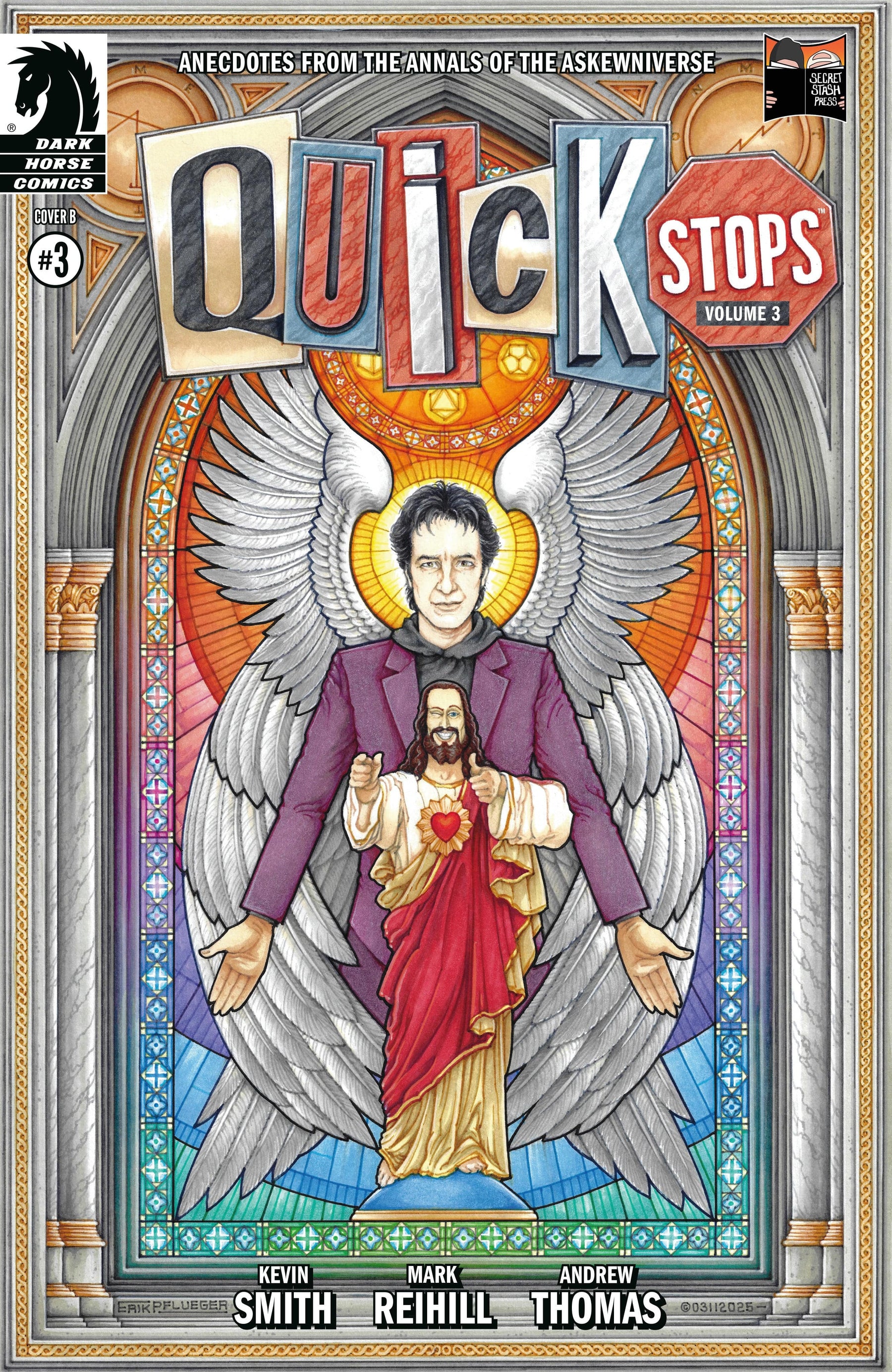 Quick Stops Volume 3 #3 (CVR B) (Eric Pflueger)
