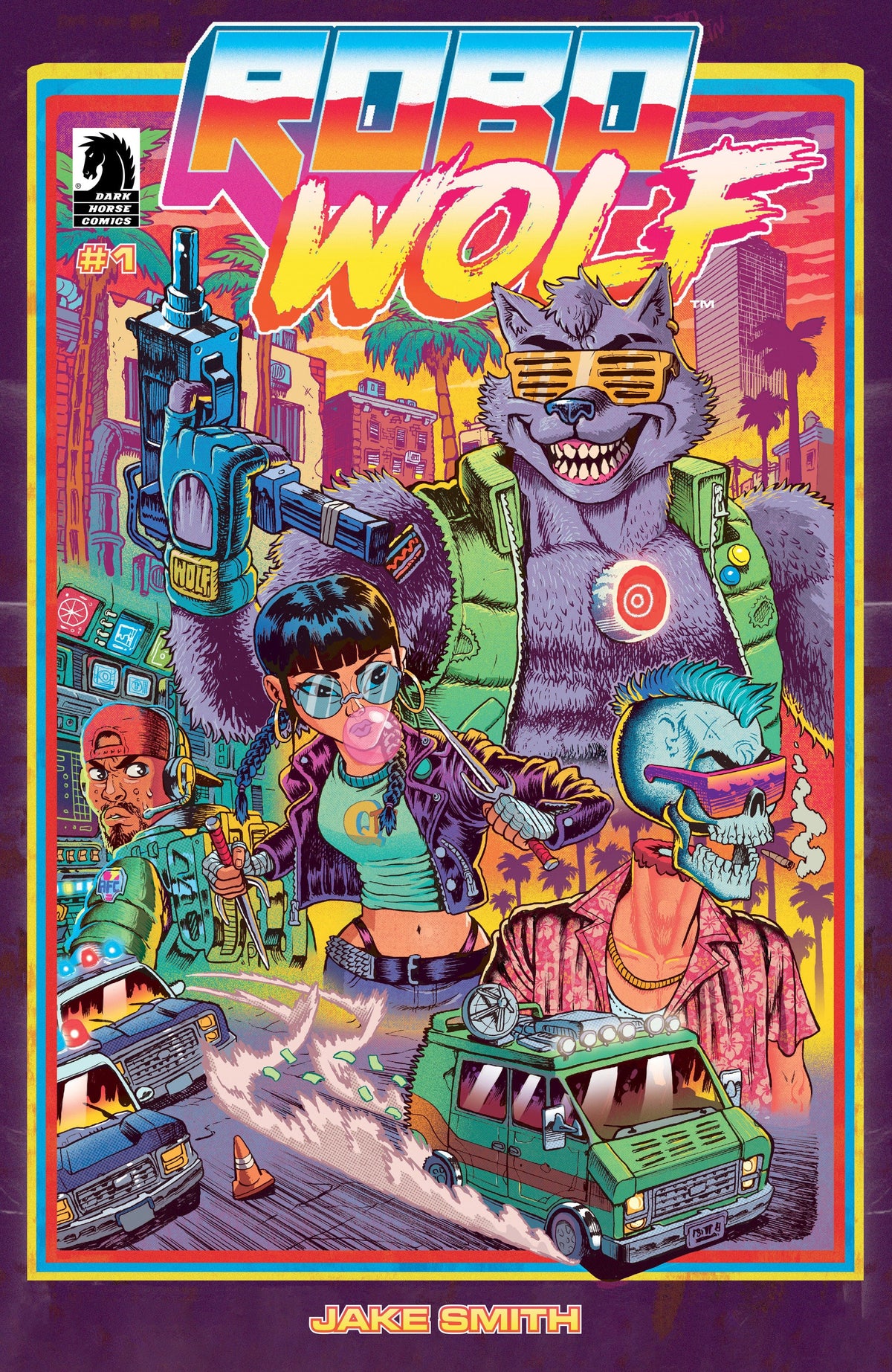 Dark Horse Comics Comic Books RoboWolf #1 (CVR A) (Jake Smith) 76156801403700111 PRH-76156801403700111