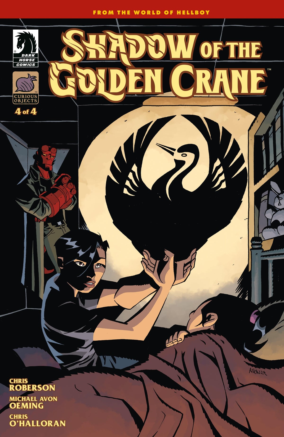 Dark Horse Comics Comic Books Shadow of the Golden Crane #4 (CVR A) (Michael Avon Oeming) 76156801340500411 PRH-76156801340500411