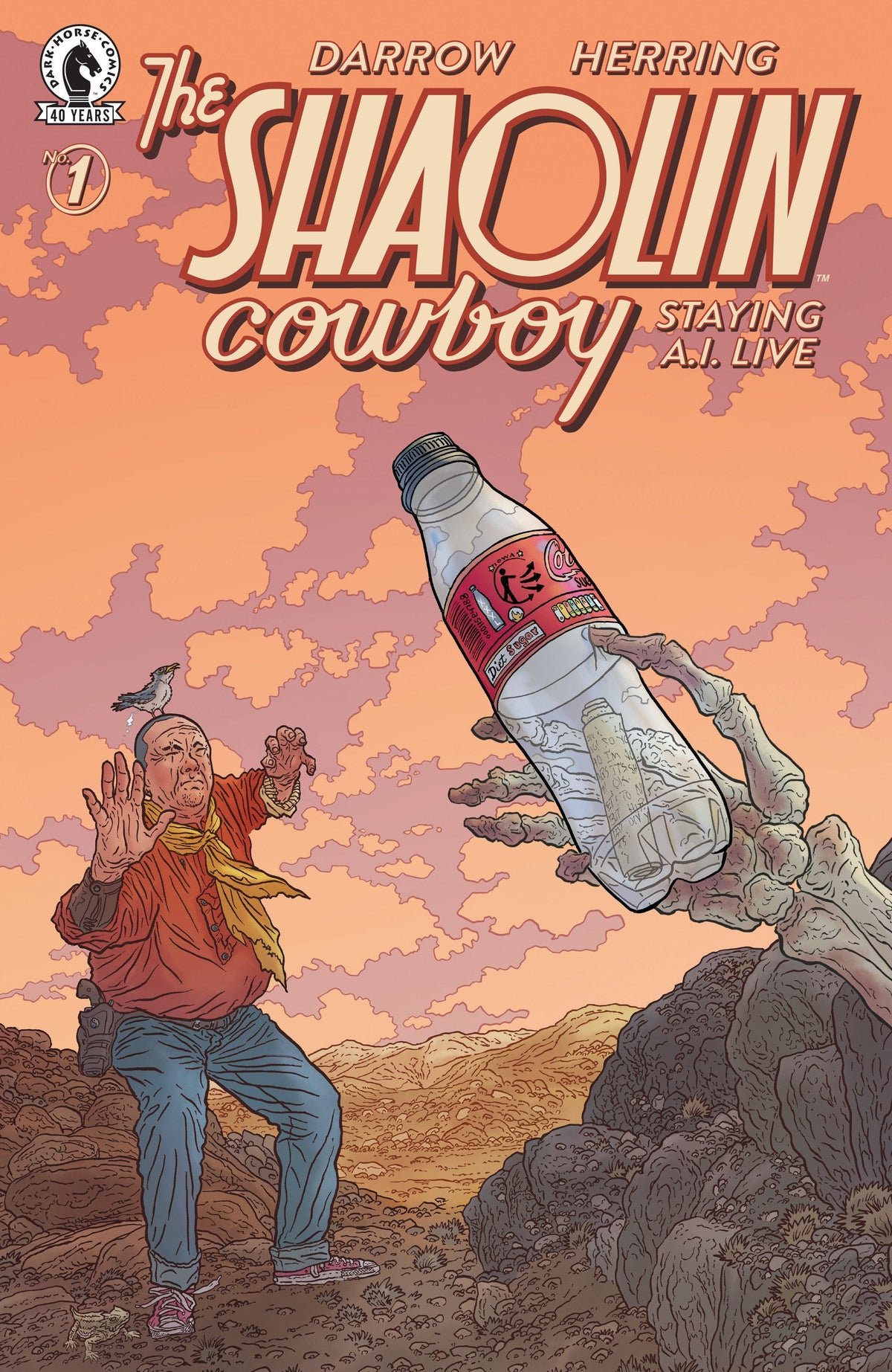Dark Horse Comics Comic Books Shaolin Cowboy: Staying A.I.Live #1 (CVR A) (Geof Darrow) 76156801595900111 PRH-76156801595900111