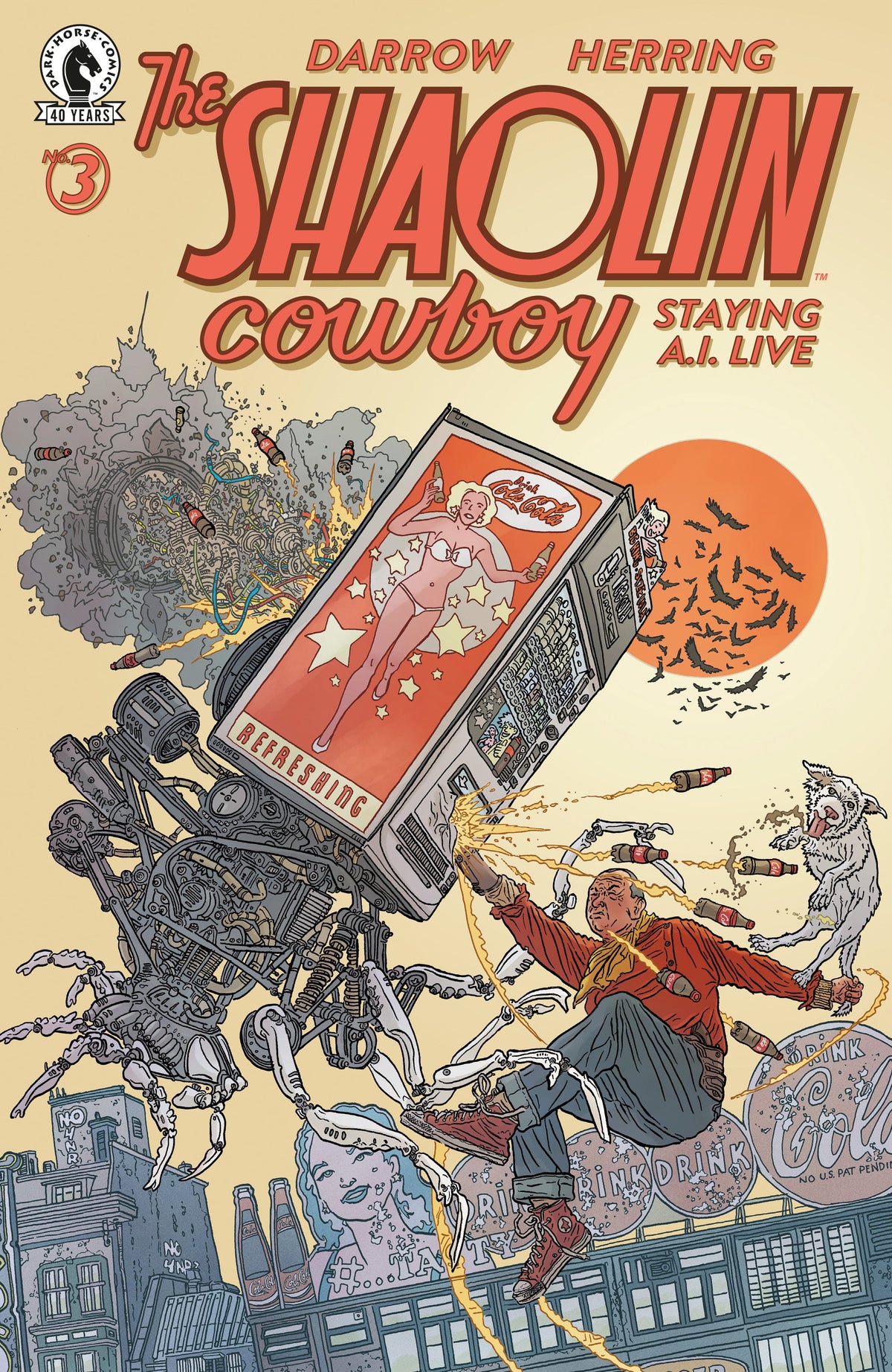 Dark Horse Comics Comic Books Shaolin Cowboy: Staying A.I.Live #3 (CVR A) (Geof Darrow) (Release Date: 09/16/2026) 76156801595900311 PRH-76156801595900311