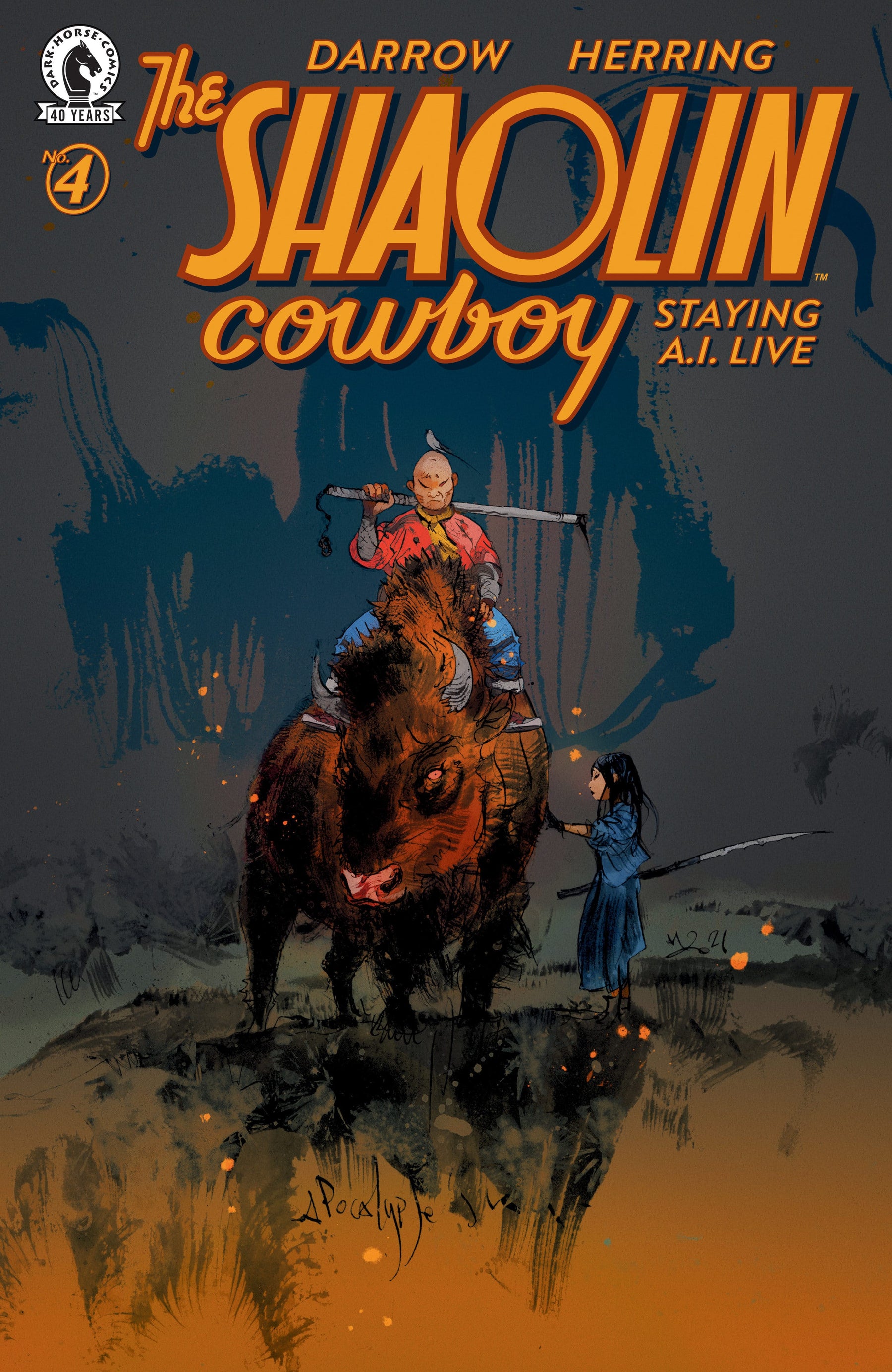 Shaolin Cowboy: Staying A.I.Live #4 (CVR C) (Nicolas Nemiri) (Release Date: 11/04/2026)