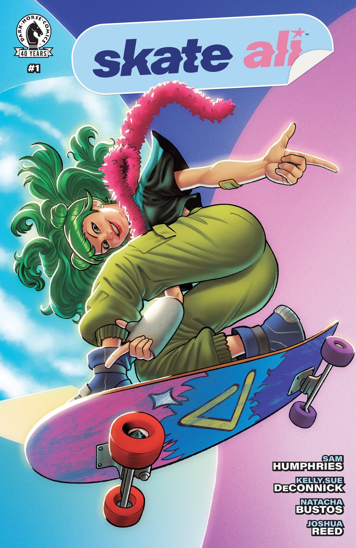 Dark Horse Comics Comic Books Skate Ali #1 (CVR B) (Joe Quinones) 76156801589800121 PRH-76156801589800121