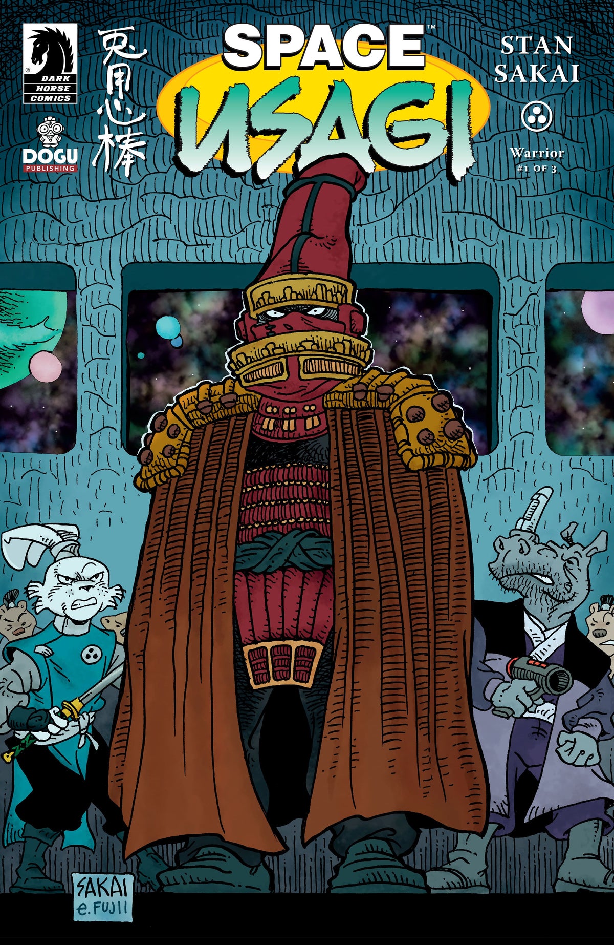 Dark Horse Comics Comic Books Space Usagi: Warrior #1 (CVR B) (Stan Sakai) (Release Date: 01/06/2027) 76156801680200121 PRH-76156801680200121