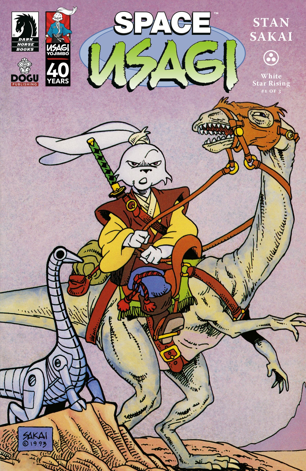 Dark Horse Comics Comic Books Space Usagi: White Star Rising #1 (CVR A) (Stan Sakai) 76156801261300111 PRH-76156801261300111